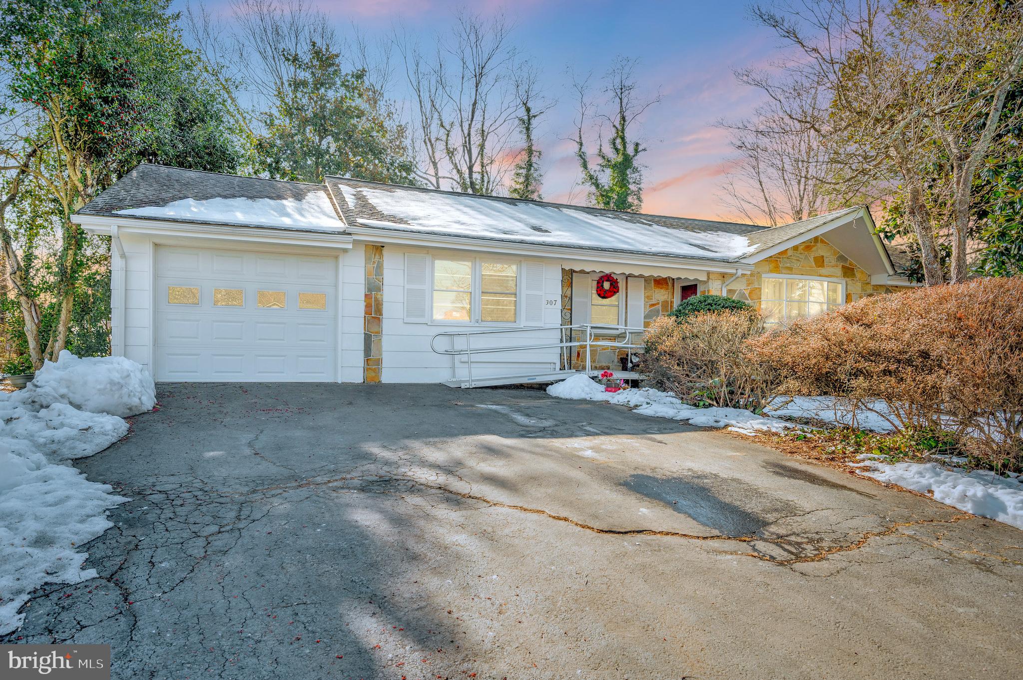 Do not let the words AS-IS deter you from this opportunity to own a rambler with a full unfinished basement on a double lot! Lot size (not in tax record).  
Furniture in TV Room Conveys, All other furniture is available for purchase.
New window well covers.
This home has a one car garage and a 8x10 shed.

The Eat-in kitchen has a new refrigerator and Dual washer/dryer.

Ramp at front of house to be removed upon settlement.   Please see document section for Info for Offer for writing contract.