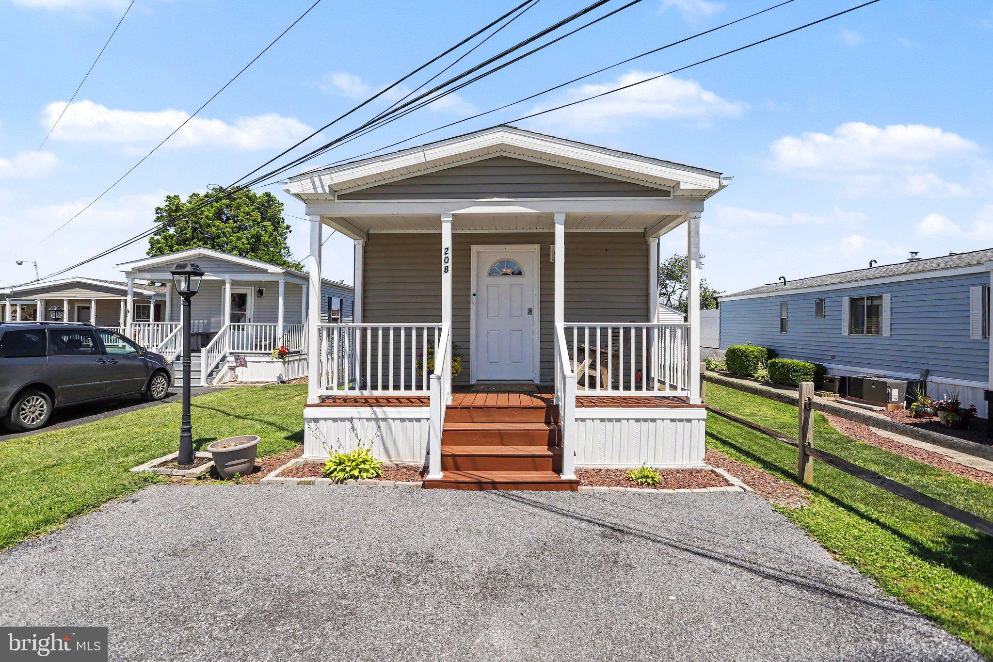 Welcome home to this well-cared-for 3-bedroom, 2-bath manufactured home, built in 2017 and offering modern comfort with recent updates throughout. New flooring, an updated primary shower, and a new HVAC system (2023) provide peace of mind and added value. Whether you are downsizing or looking for easy, affordable living, this home is ready for you to move right in. As an added bonus, the monthly lot rent includes water, sewer, trash, and cable, making everyday living even more convenient.