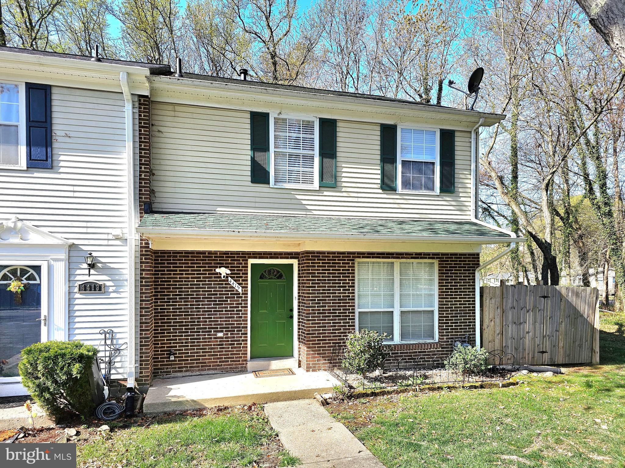 Welcome to this beautifully updated end-unit townhouse, offering 3 spacious bedrooms, 2 full baths, and 1 convenient half bath. Enjoy the privacy and convenience of a fenced-in yard, perfect for outdoor relaxation. The home also comes with two assigned parking spaces (#53 and #54) for your convenience.

Step inside to find a thoughtfully designed main level with luxury vinyl plank flooring and recessed lighting throughout. The updated kitchen is a true highlight, featuring stunning Quartz countertops, designer subway tile backsplash, and sleek stainless steel appliances, including a built-in microwave. A separate dining room with a walkout to the back deck creates an ideal space for entertaining or enjoying a quiet meal.

Upstairs, you'll find 3 well-sized bedrooms and 2 full baths. The main bedroom is a true retreat, offering a generous walk-in closet and an ensuite full bath for added comfort and privacy. This townhouse provides both style and functionality in a fantastic location—don’t miss the opportunity to make it your new home!

Up to two dogs accepted. Max 50 lbs each and subject to breed restriction. No cats. 

Tenant pays for Electricity, Water and Sewer. Trash is included with rent. 

This property is just a short drive from major highways like Route 1 and the Beltway, making commuting to Washington, D.C., or other areas of Northern Virginia a breeze. Residents enjoy close proximity to various shopping centers, dining options, and entertainment venues. Outdoor enthusiasts will appreciate the nearby parks and recreational areas, offering opportunities for walking, jogging, or simply enjoying the natural surroundings. The location provides a perfect balance of suburban comfort with easy access to urban amenities.