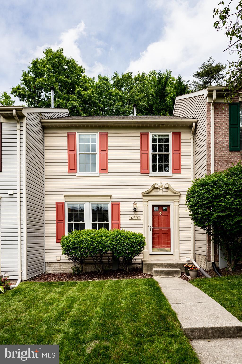 Bright and inviting townhome in the highly desirable Willowood Community, backing to serene trees with walking paths and a community tot lot. The eat-in kitchen boasts sleek stainless steel appliances, a spacious walk-in pantry, an additional pantry, a center island, and a breakfast room with direct access to the fully fenced rear patio featuring a raised garden bed. The primary bedroom includes an en suite bath, while two additional bedrooms and a full bath complete the upper-level sleeping quarters. The lower level offers a cozy family room, laundry area, powder room, and extra storage space.

Prime Location! Easy access to major commuter routes, including MD-100, MD-103, and I-95, providing a quick commute to Columbia, Ellicott City, Baltimore, and beyond. Enjoy a variety of shopping, dining, and entertainment options at Columbia Crossing, The Mall in Columbia, Merriweather Post Pavilion, and Arundel Mills.

Don't miss this beautifully maintained townhome!