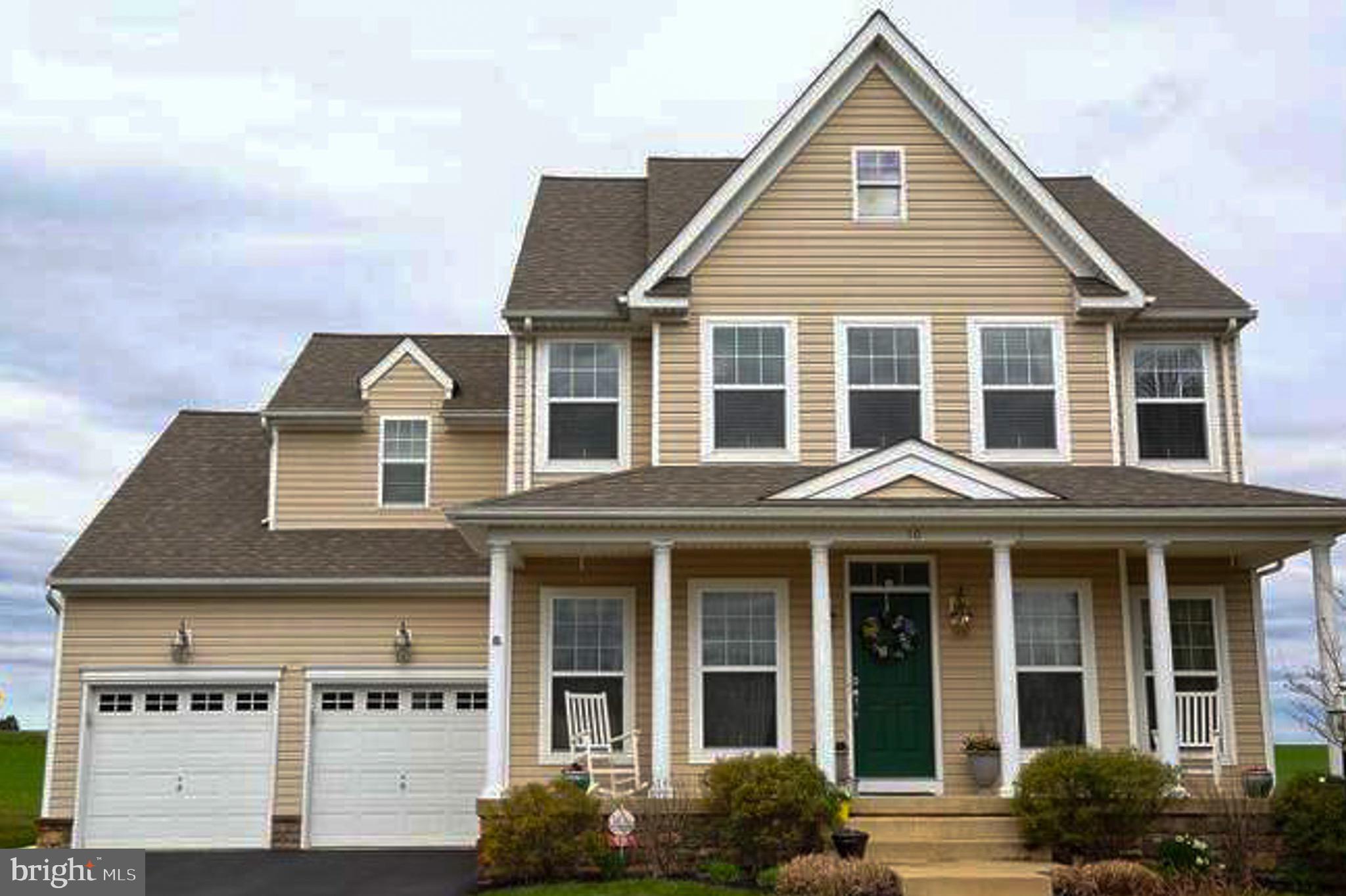Welcome to this stunning 4-bedroom, 2.5-bathroom home located in the charming town of Marietta, PA. As you step inside, you'll be greeted by the warmth of hardwood floors that flow seamlessly throughout the main level. The formal dining room is perfect for hosting gatherings, and the adjacent home office provides a quiet space for productivity.

The heart of the home boasts an updated kitchen with modern appliances, creating a chef's paradise. Cathedral ceilings enhance the spaciousness of the living area, where a gas fireplace becomes the focal point, providing both warmth and a touch of elegance.

Upstairs, the large owner's suite is a retreat in itself, featuring a luxurious jacuzzi tub, a separate shower, his and hers sinks, and a generously sized walk-in closet. The remaining three bedrooms offer comfort and ample space for family or guests.

Step outside onto the back deck to enjoy the serene farmland views, creating a perfect backdrop for relaxation and entertainment. The fenced yard ensures privacy, making it an ideal space for children and pets to play safely. A fire pit adds a cozy element, perfect for cool evenings and gatherings with friends.

The unfinished full basement provides ample storage space and the potential for future customization. Whether you're enjoying the warmth of the gas fireplace indoors or gathering around the fire pit outside, this home offers a perfect blend of comfort, style, and functionality. Don't miss the opportunity to make this Marietta gem your own!