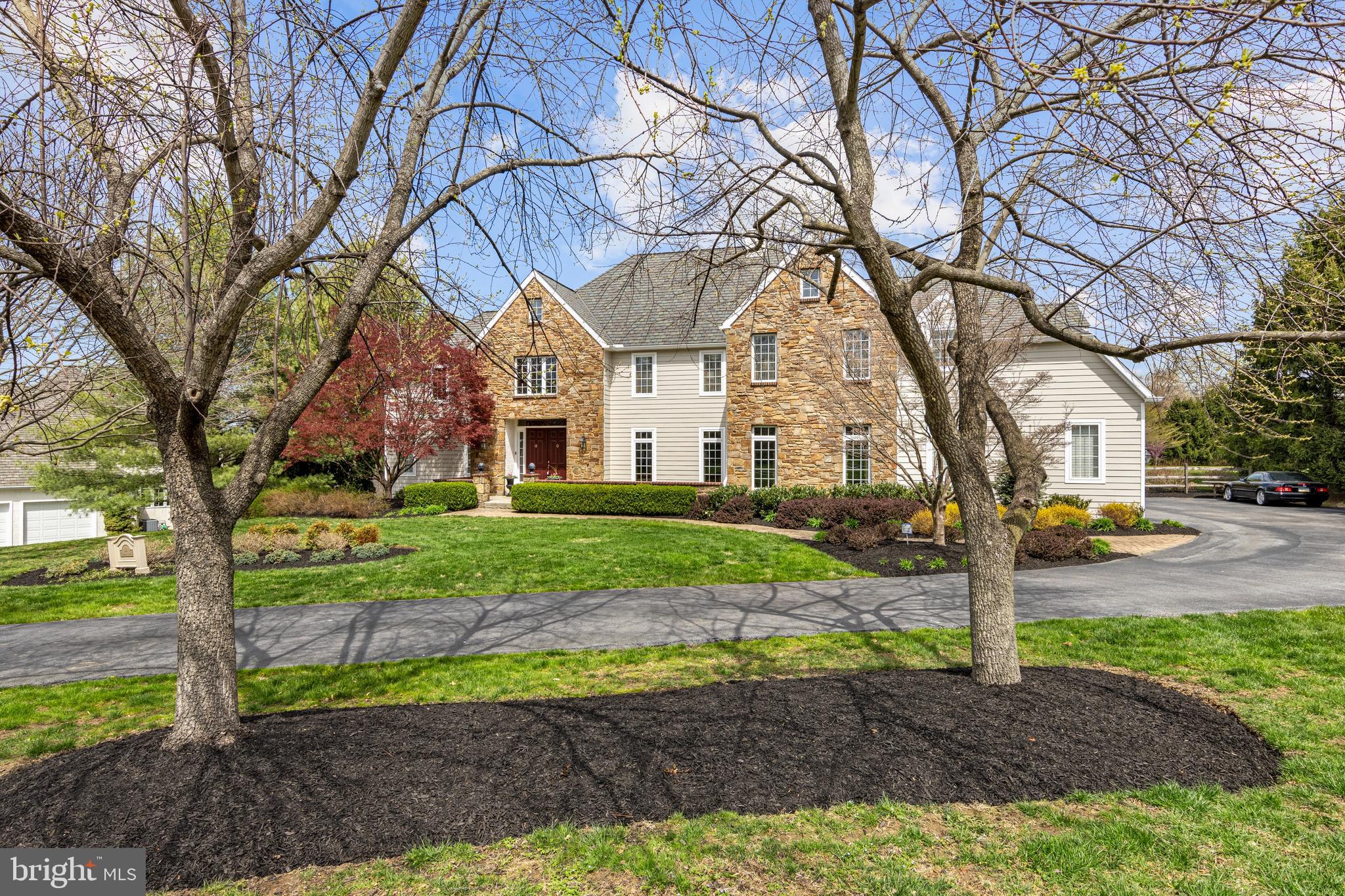 Welcome to magnificent 118 Chalfont Rd in the sought-after community of Village Blackshire!!  Boasting over 6,900 sq ft of finished living space, this 5 Bedroom 4.2 Bath stunning home has been meticulously updated and maintained by it's current owners.  Numerous recent updates include a newer roof, all Hardie Siding, Newer HVAC systems and the list goes on!  Enter via the professionally hardscaped walkway and established landscaping into the dramatic 2-story foyer.  The foyer is flanked by a Professional Office and Formal Living Room with fireplace.  Spacious formal Dining Room leads to the fantastic gourmet Kitchen with center island, new Sub-Zero side-by-side refrigerator and Breakfast Room with access to the hardscape patio with outdoor fireplace and views of the pool.  Cozy Family Room with stone floor-to-ceiling fireplace is perfect for entertaining or relaxing with the family.  Upstairs, the Primary Suite has a vaulted ceiling, office/sitting room, large walk-in closet, spa-like Bath with dual vanities, jetted tub and glass shower.  2 generous-sized Guest Bedrooms share a Center Hall Bath and 2 additional Guest Bedrooms share a Jack-and-Jill Bath.  Fully finished walk-out lower level provides numerous spaces for entertainment with 2nd Family Room with Fireplace, Game Room, Full Bath and tons of storage.  The large flat lot provides an ideal setting for outdoor entertainment as well, with an in-ground pool and private views from the custom patio.  Attention to detail at every turn throughout the home.  So much to offer in award-winning Unionville Chadds Ford SD and minutes to downtown Kennett Square borough!  This gem of a home is truly a MUST SEE!!!