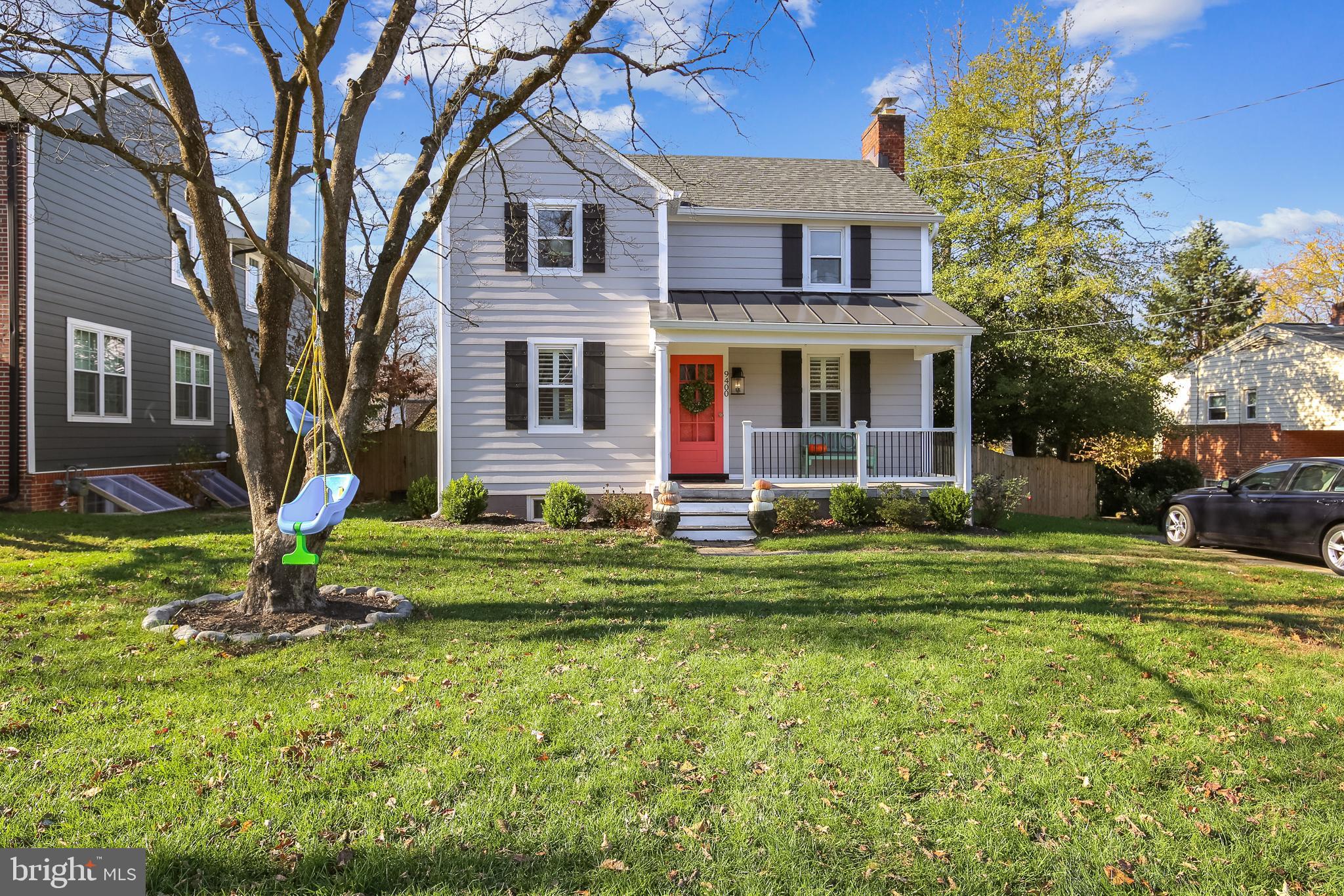 UPDATED AND EXPANDED COLONIAL CONVENIENTLY LOCATED MINUTES FROM 495, 270, & DOWNTOWN BETHESDA SITUATED ON A BEAUTIFUL LOT WITH OFF STREET PARKING AND A FENCED REAR YARD. THE 2-YEAR OLD, 2-STORY ADDITION, NEARLY DOUBLES THE SIZE OF THE ORIGINAL HOME, MAKING THIS VERY UNIQUE.  THE MAIN LEVEL FEATURES HARDWOOD FLOORS THROUGHOUT, A BEAUTIFULLY RE-DESIGNED, TILE KITCHEN WITH AN ENORMOUS ISLAND. THE SUN-DRENCHED, OPEN KITCHEN,  ADJOINS THE FAMILY ROOM MAKING IT PERFECT FOR ENTERTAINING AND YOU CAN ENJOY FORMAL DINING AROUND THE WOOD-BURNING FIREPLACE IN THE DINING ROOM.   THE 2ND STORY FEATURES  4 BEDROOMS AND 2 FULL BATHS TO INCLUDE A HUGE OWNER'S SUITE WITH A LUXURIOUS, MARBLE-TILED, ENSUITE BATH.  THE PARTIALLY FINISHED BASEMENT FEATURES A POWDER ROOM, AND PLENTY OF STORAGE SPACE AND THE LIST GOES ON.