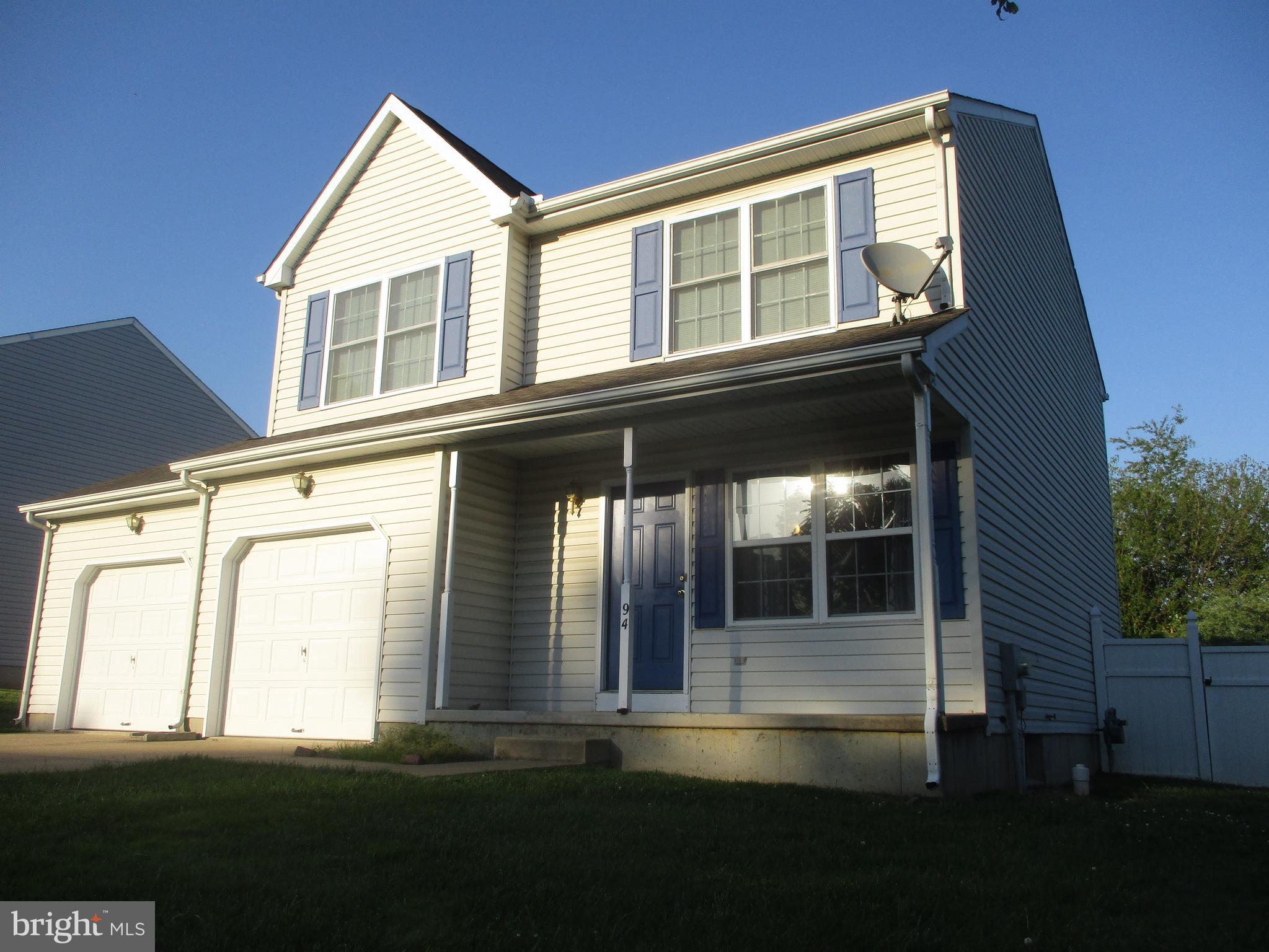 Price Reduced!  Welcome home to this move in ready three bedroom , 2.5 bath,  Colonial.  Located at the Delaware border it offers a short drive to Newark, Elkton, and I 95 on ramp for easy commuting to work, school, shopping and entertainment. A short commute to the University of Delaware so  your student could have their own home here, instead of dorms or high priced rentals . Amenities include a two car attached garage, primary bedroom with ensuite bathroom, covered front porch,  new carpet,  a  walk in closet,  tankless water heater for endless hot water, and no HOA!  The large eat in kitchen overlooks the fenced back yard with a large deck for outdoor entertaining while the  lower level has a finished family room for additional living space.   Call now to tour this great home!