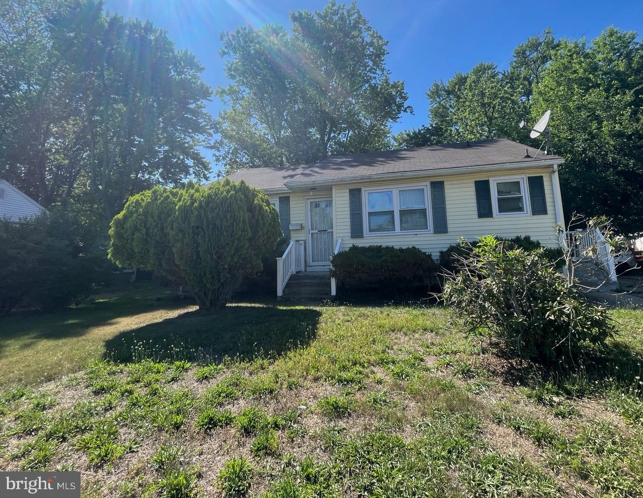 This property is waiting for its glow up with plenty of space here to make this into a three bedroom/2 bath property. Off street parking and full basement. Property is strictly sold as is.  Per appraiser1312 sq ft and over 1000 in lower level.