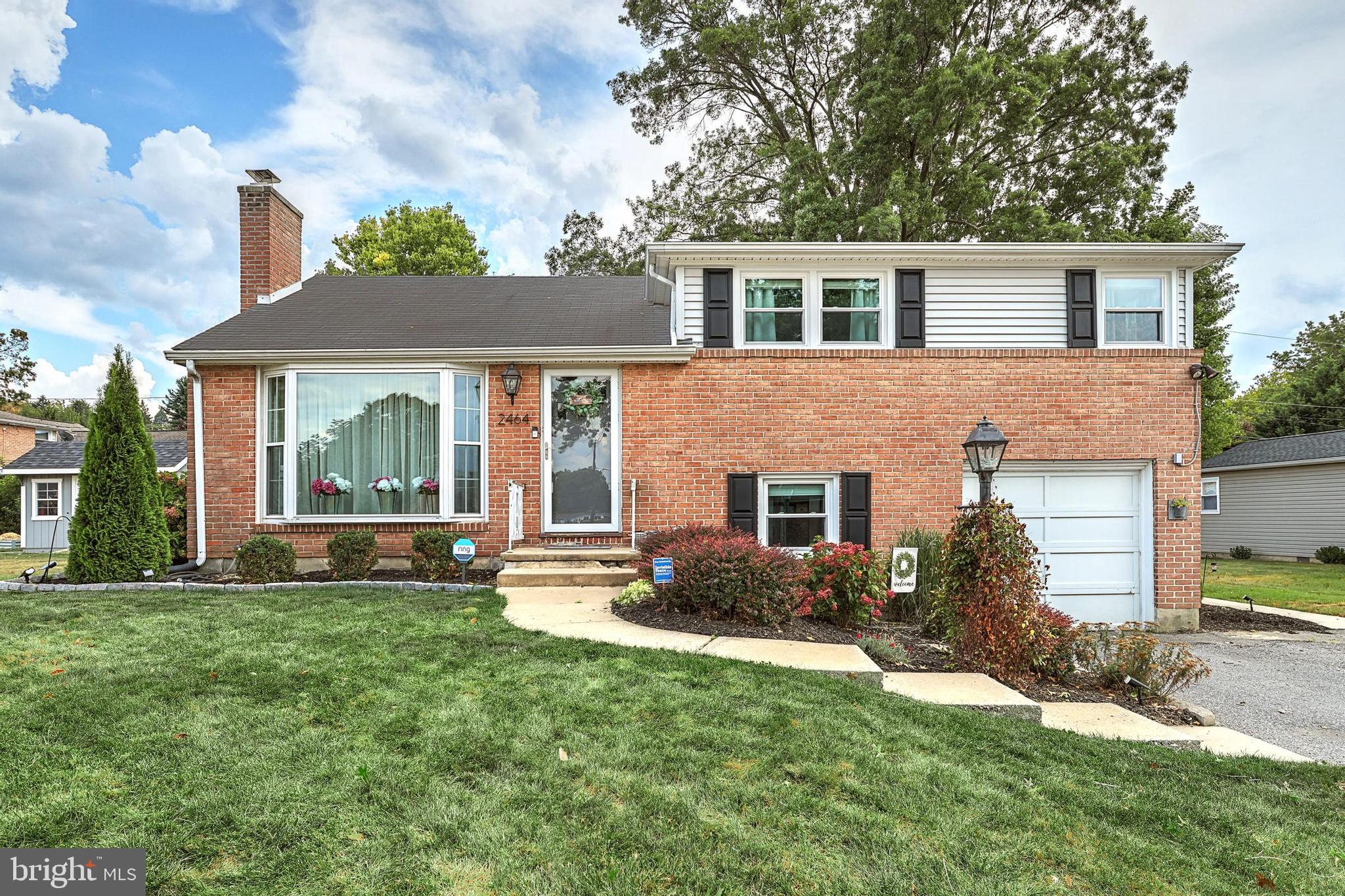 Beautiful Brick Split Level Home in the York Suburban School District. Conveniently located  just minutes from I-83, East York Shopping, and Schools.  Main Level Features Living Room with Brick Fireplace, Large Bay Window and Hardwood Floors that flow into the Dining Area.  Kitchen with Tile Floors, Granite Countertops and Tile Backsplash. Upper Level is where the 3 Bedrooms are located with Hardwood Floors and a Full Bath. Fully Finished Basement with Laminate Floors, Laundry Room, Extra Storage Space and a Half Bath. Attached Single Car Garage. All Newer Windows throughout the home. Exterior Features Concrete Patio, Shed, and Invisible Fence. Schedule your showing today!