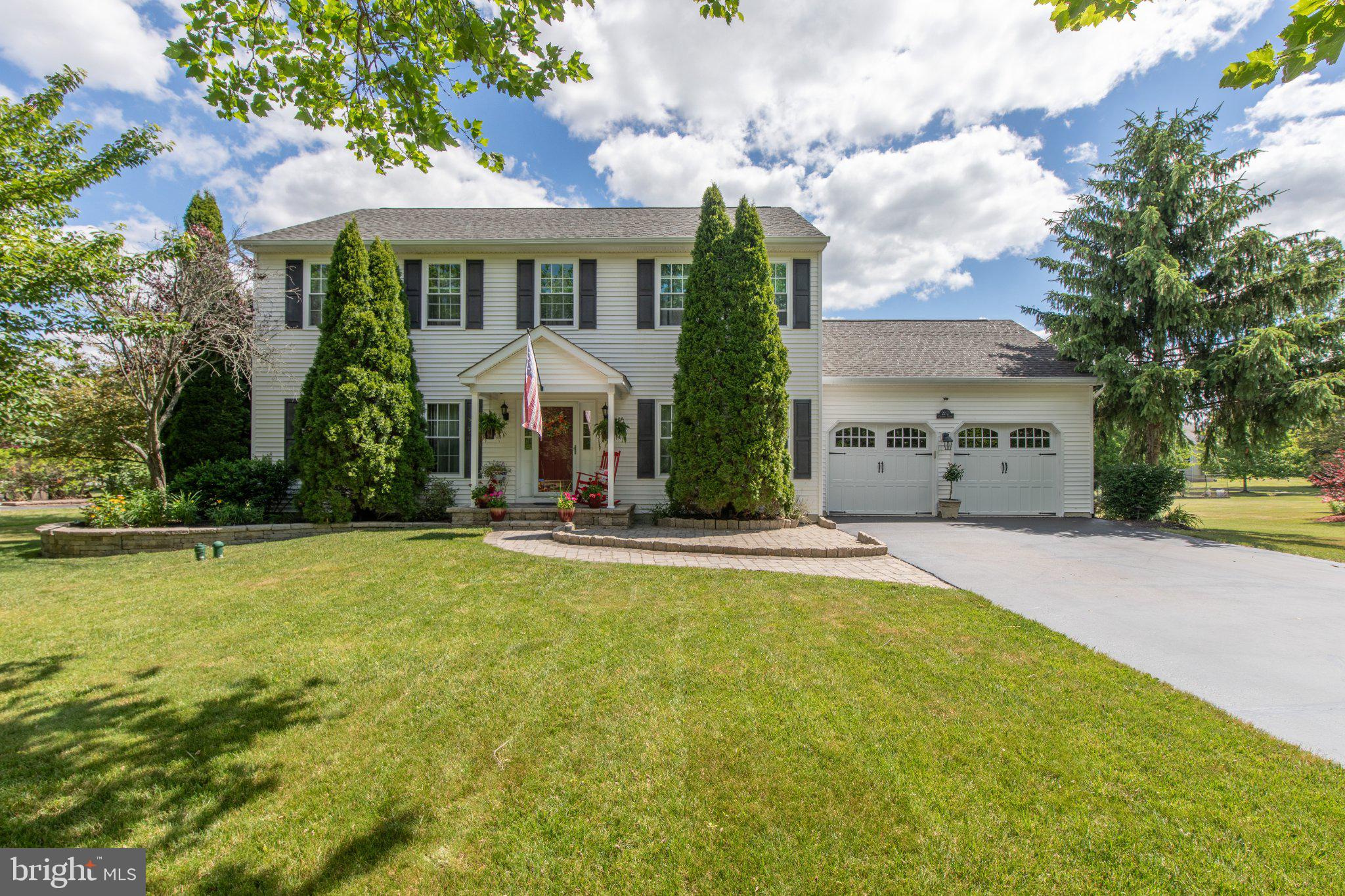You do not want to miss this outstanding property conveniently located in Richland Twp, desirable Quakertown Community SD and nestled in the serene enclave of Brayton Gardens neighborhood! This exquisite Colonial-style residence offers over 3,000 SF of finished space and a harmonious blend of updates, luxury and comfort, perfect for those seeking an elevated lifestyle with move-in-ready features! Built in 2003, this meticulously maintained home shows evident pride of ownership. Boasting four spacious bedrooms and four elegantly appointed bathrooms, ensuring ample space for relaxation and entertainment! Step inside to discover an inviting open floor plan that seamlessly connects the family room to the gourmet kitchen with granite counters, tile backsplash, and a gas stove, creating an ideal setting for gatherings! The kitchen is a culinary enthusiast's dream, featuring a large island, built-in range, and a single oven, complemented by a sleek refrigerator and dishwasher. The eat-in area is bathed in natural light, making it a delightful spot for casual meals and offering easy access to the outstanding backyard and patio area. The formal dining room exudes sophistication, perfect for hosting dinner parties and the living room offers a stunning soapstone gas fireplace! Retreat to the primary suite, where a spacious walk-in closet and a spa-like primary bath await, complete with a tub for ultimate relaxation. The second floor also contains three additional generously sized bedrooms, a full updated hall bathroom, and a laundry room which adds convenience to daily living, making chores a breeze. The fully finished basement, complete with a powder room and heated for year-round enjoyment, presents endless possibilities-whether as a game room, home theater, or personal gym! Outside, the property is graced with a beautifully landscaped yard, perfect for outdoor gatherings or quiet moments of reflection. The patio invites you to enjoy al fresco dining under the stars, while the exterior and street lighting create a warm, welcoming atmosphere throughout the neighborhood. Experience the exclusive lifestyle this stunning home offers, where every detail has been thoughtfully curated for your comfort and enjoyment. This home is not just a place to live; it's a place to thrive. Schedule your showing today!
