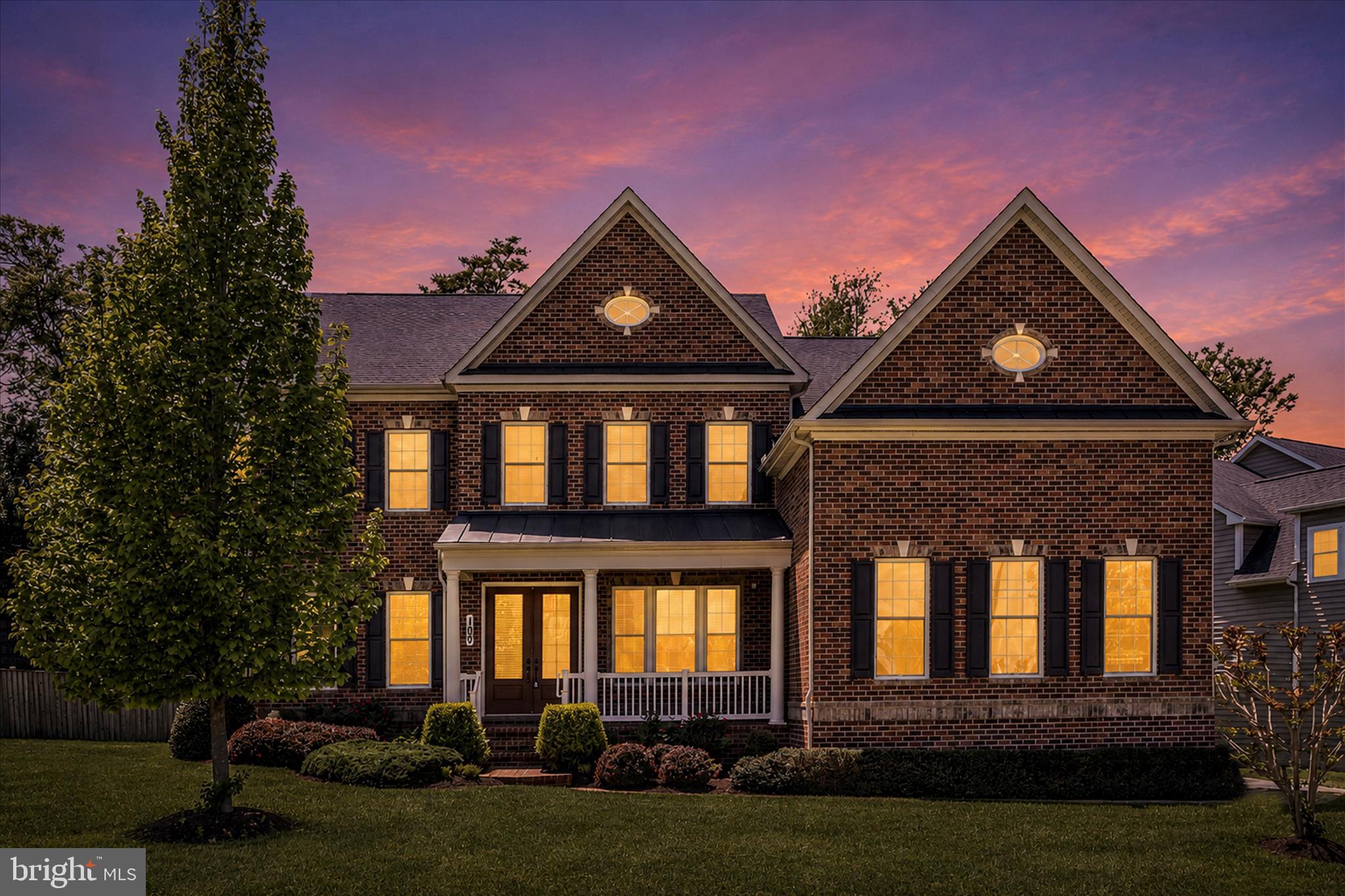 **OPEN HOUSE ON 5/17 CANCELED***An Exceptional Residence of Rare Scale and Refined Craftsmanship*
Commanding a premier corner lot within a serene cul-de-sac, this stately brick-front and brick-sided home is a masterclass in custom construction. Beautifully landscaped grounds and a welcoming front porch set the tone for the distinguished living experience within, while the side-load garage — finished with a professional epoxy floor — enhances a curb appeal that is truly second to none. Freshly painted throughout, the home presents in pristine, move-in-ready condition.
Step inside and the home announces itself immediately: the dramatic two-story family room commands attention with soaring double-height coffered ceilings, while rich hardwood floors and extensive custom molding and millwork flow seamlessly throughout the first and second levels. A stunning study with a built-in library, bay window, and French doors offers a private sanctuary for work or reflection, and the quality of craftsmanship evident in every room — from the custom built-ins to the intricate trim details — speaks to a standard of construction rarely found.
The kitchen is a showpiece in its own right, anchored by a massive center island and appointed with high-end appliances including a double wall oven, cooktop, and a separate beverage refrigerator. A elegant backsplash adds a refined finishing touch, while extended cabinetry provides exceptional storage. The adjacent pantry is nothing short of stunning — fully outfitted with custom cabinetry, granite counters, and a matching backsplash, it functions as a beautifully finished room unto itself. A generously sized mudroom with custom built-ins provides the perfect transition from garage to home, and just off it, a large walk-in custom coat closet delivers the kind of thoughtful organization that elevates everyday living.
Each of the six bedrooms — including a convenient main-level bedroom — enjoys access to its own bathroom, offering a level of privacy rarely matched. Every bathroom in the home is appointed with granite counters and upgraded tile, delivering a consistent level of luxury from top to bottom. Two upper-level bedrooms share a thoughtfully designed Jack-and-Jill configuration, each with its own private sink and vanity area and a shared shower and water closet. The primary suite is a true sanctuary: a generous sitting area and private porch set the stage, while dual high-end custom closets provide unmatched organization. The spa-inspired primary bathroom is equally impressive, featuring dual vanities with granite counters, upgraded tile, a grand walk-in shower with dual shower heads, and a separate soaking tub — a private retreat designed for genuine relaxation and indulgence. The upper-level laundry room, appointed with custom cabinetry, adds both everyday convenience and refined functionality exactly where it is needed most.
The fully finished lower level extends the home's living space considerably, housing a completed home gym with equipment and a wall mirror — everything needed for wellness without leaving home. Outdoors, a uniquely designed deck with a classic gazebo, patio, and private terrace off the primary suite invite effortless entertaining and quiet retreat through every season.
This is a home for those who accept nothing less than extraordinary.