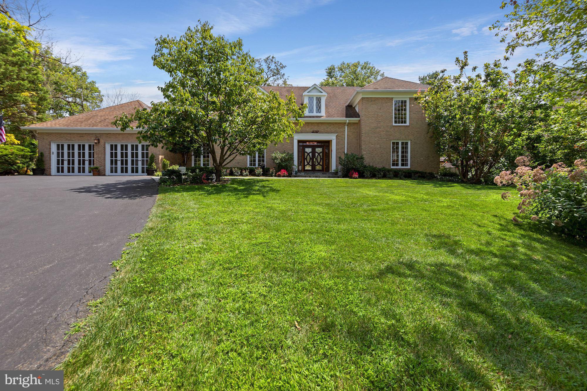 Close to $300,000 PRICE ADJUSTMENT since listed!!! LOCATION! LOCATION! Don’t miss out on this GREAT opportunity to own the PERFECT traditional solid brick Colonial home. The floor plan has an excellent flow, with all the rooms being oversized to a grandiose proportion. The location can’t be beat! Just a short walk to Potomac Village, where you have the convenience of gourmet restaurants, seafood market, French Bakery, supermarkets, Starbucks Coffee, and all the conveniences you require for your needs and ease of life. 

This elegant home situated at the end of a quiet cul-de-sac exudes quintessential curb appeal, from its well-maintained matured garden to its magnificent entry doors and large foyer, with its high ceilings, welcomes you home. Expensive hardwood floors throughout. This home is made for the family that wants plenty of space for a relaxed style of life, with the ability to entertain in a luxurious fashion. You can enjoy your morning coffee and breakfast in the atrium/sunroom, which looks onto a garden that has an endless array of flowers, and several fruit trees (Apple, Cherry, Pear, Persimmon), with a fireplace that creates the perfect mood. The huge family room goes on forever and includes a one-of-a-kind custom-built Italian stone mantel fireplace and a separate extravagant serving bar. The upper level features a fabulous primary master bedroom suite with adjoining office/sitting room/or potential nursery. The home has been meticulously maintained and includes every appliance needed to secure your family, including an emergency generator. With easy access to incredible Blue Ribbon public and private schools, Washington D.C., Georgetown, Bethesda, Great Falls National Park, and C & O Canal trail for hiking and biking. What else can you ask for! Oh! Yes! easy access to two convenient airports. This truly is a must-see residence that can be your dream home!