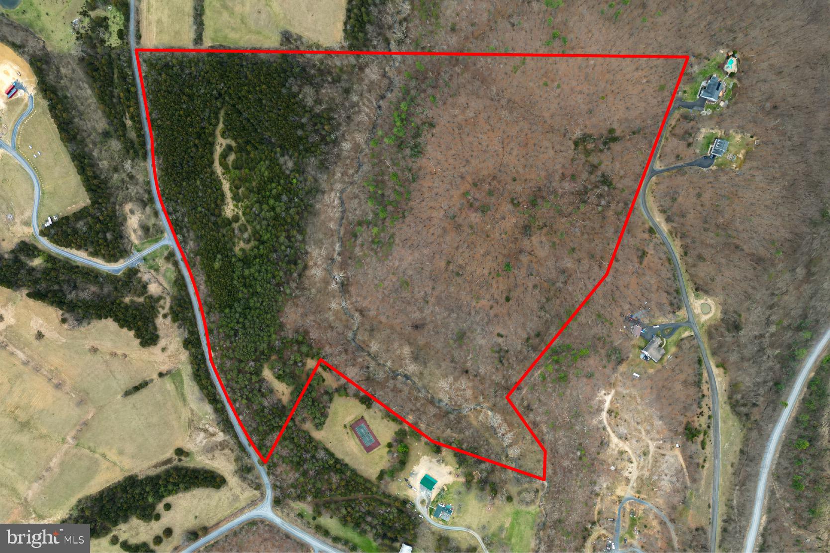 Come see this great opportunity to own almost 50 acres in Stephens City.  The property offers a stream, lots of road frontage adding the potential to subdivide,  and/or a place to build a private oasis for your own get away.  Close to 81 and 66 this property is also a great commuter location for someone who wants to build their dream home.  This hidden gem will not last long. Buyers should do their own due diligence on any questions regarding use or subdivision.