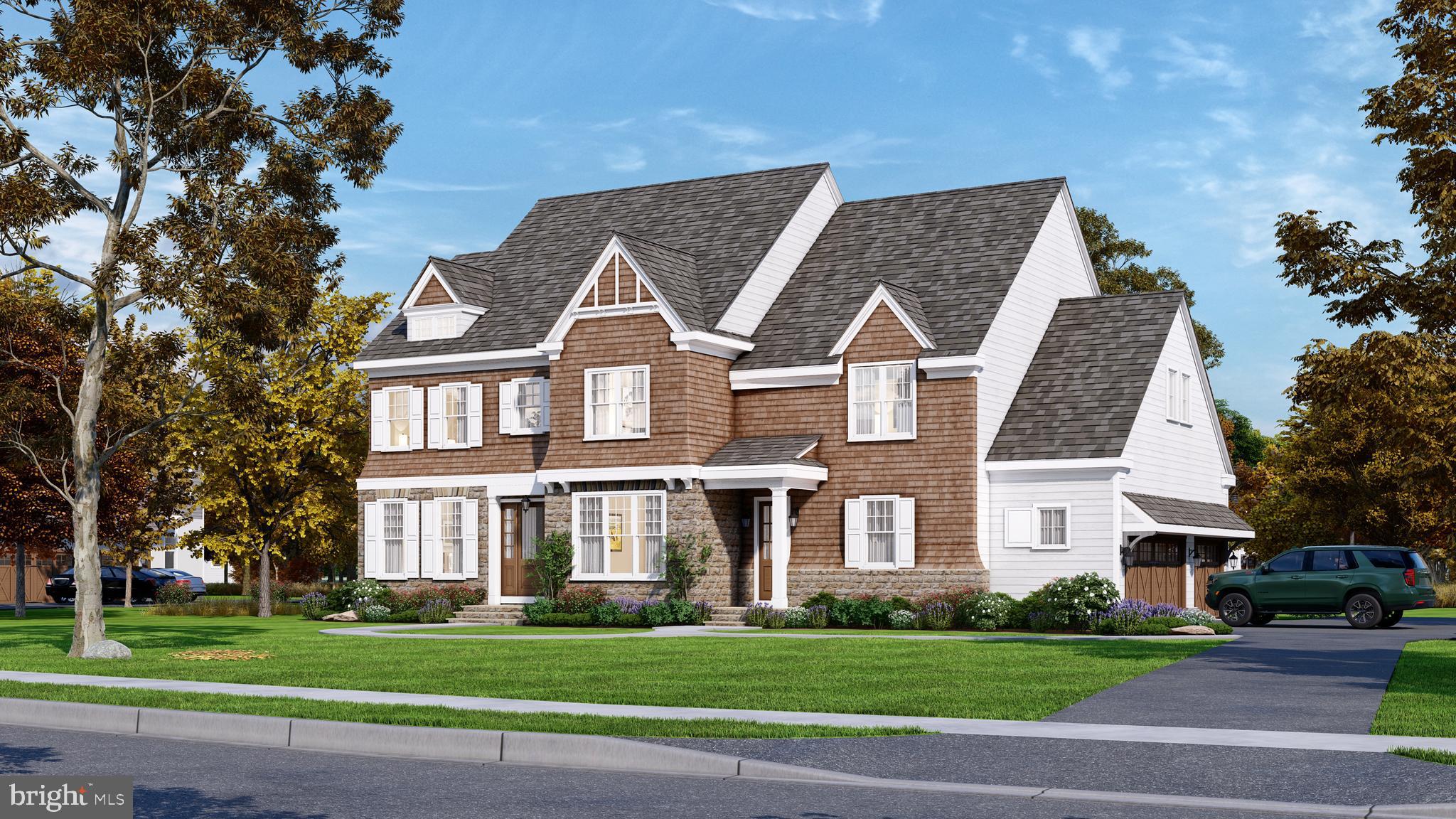 Experience a once-in-a-lifetime neighborhood from FLH by Foxlane Homes. North Wayne, a charming, tree-lined enclave of 18 new, custom homes just within walking distance of downtown Wayne offers families a storybook location and unparalleled lifestyle in Radnor Township. Notable for its immaculate, three-quarter+ acre homesites and uncompromised home craftsmanship, your custom home dreams are all possible in this sought-after location just steps from Wayne's best dining, shopping and entertainment.

One of two distinct floor plans available at North Wayne, The Harrison offers 3,952 square feet, 5 bedrooms, 3 full baths + 1 powder room, and side entry 3-car garage. The Harrison’s central foyer, flanked by a formal dining room and private study, welcomes one to a spacious great room and chef’s kitchen with coveted butler’s pantry and light filled breakfast room. The second floor is home to the luxurious owner’s suite with abundant closet space and spa-like bath with soaking tub, glass enclosed walk-in shower and dual vanity. Four generous secondary bedrooms, two full baths and a centrally placed laundry room complete the second floor. The Harrison’s eight unique elevation options and abundant customization opportunities ensure a truly one-of-a-kind home for your family.

Easily bring your custom home dreams to life with FLH by Foxlane Homes. Choose from our exceptional home plans and personalize with your preferred interior and exterior finishes. Or for a more extensive customization experience, work one-on-one with our architect and design partners. For more information, please visit our offsite sales office located at 57 West Avenue - open by appointment only. **Photos shown are of builder's model homes and are for illustrative purposes only. Actual features will vary.
