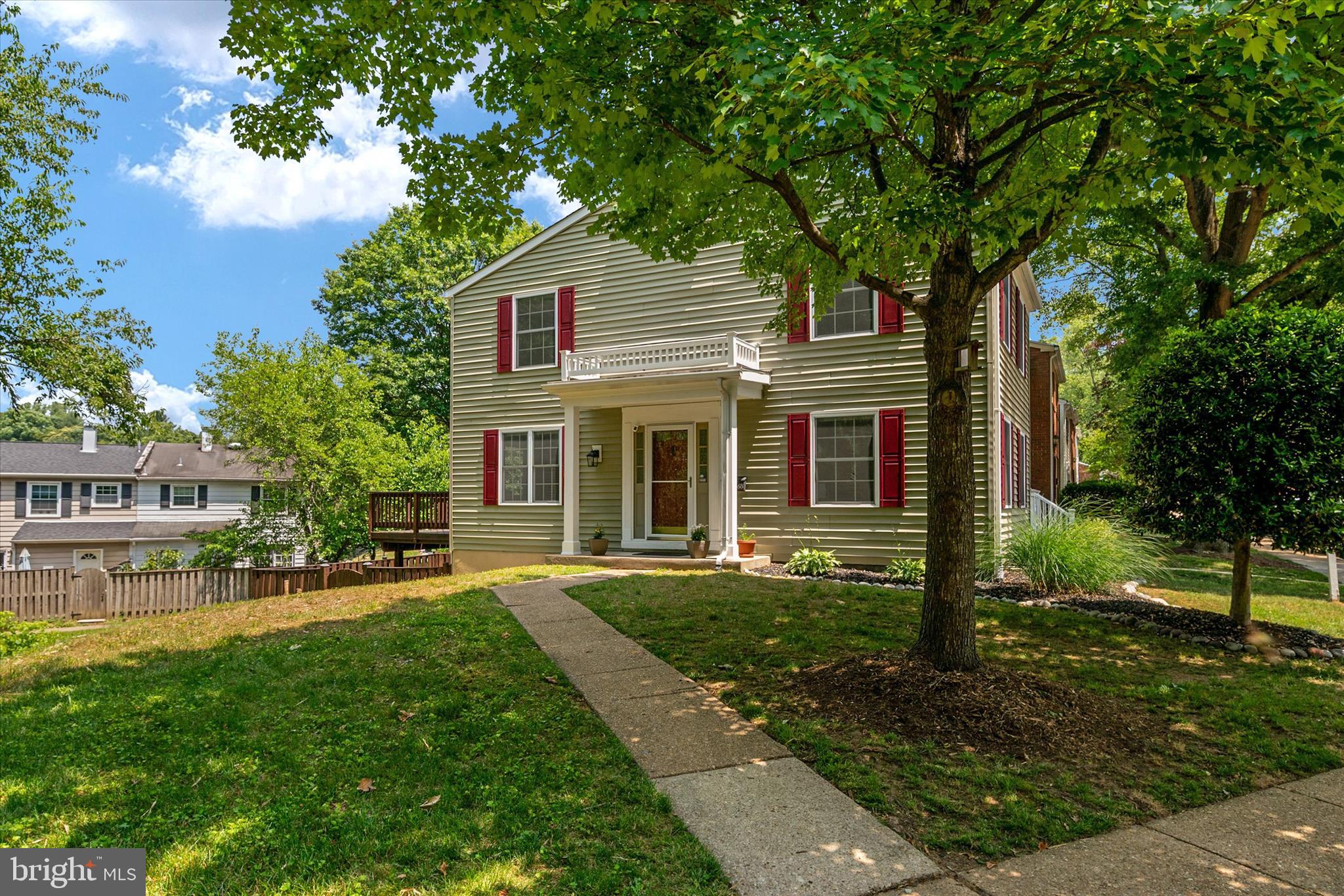 Coming Soon!!! Now accepting showing appointments starting Thursday June 18th 1pm or later.

Welcome to a home that has been exceptionally loved, thoughtfully improved, and meticulously maintained! This spacious three-bedroom, three-full-bath, one-half-bath end-unit townhome offers three fully finished levels, abundant natural light, and a walkout lower level designed for comfortable everyday living and entertaining.

The beautifully renovated kitchen features updated finishes, ample storage, a dedicated pantry, recessed lighting, and a bay window that fills the space with natural light. Oak hardwood flooring extends throughout the main level, while the adjoining dining area opens to a private deck complete with a remote-controlled SunAir awning. Every bathroom in the home has been tastefully remodeled, including the primary bath, upper-level hall bath, main-level powder room, and a full bathroom added to the finished lower level.

The walkout basement offers a versatile family or recreation room with wood flooring, along with a finished and insulated utility-side space featuring newly installed luxury vinyl plank flooring. A sliding glass door provides direct access to the fenced and professionally leveled backyard, creating an inviting outdoor retreat.

The current owner’s pride of ownership is evident throughout every inch of this home. Recent improvements include a Regency electric fireplace with a stainless-steel chimney chase cover, freshly painted chimney and shutters, updated exterior lighting, additional outdoor electrical outlets, a newer AO Smith gas water heater, Samsung refrigerator, Carrier heat pump, Ecobee smart thermostat, updated flooring, and extensive interior and exterior improvements.

Additional major upgrades include a newer roof with architectural shingles and ridge vent, replacement windows with Low-E argon-filled glass, vinyl siding with Tyvek house wrap, updated gutters and downspouts, upgraded electrical service, updated plumbing, added attic insulation, closet organization systems, recessed lighting, ceiling fans, and a dual-fuel heating system designed to provide balanced comfort across all three levels.

The home has also received consistent professional care, including annual HVAC servicing, quarterly pest-control treatments and gutter cleaning, regular professional cleaning, dryer-vent and air-duct cleaning, and routine staining of the deck and fence.

From the updated kitchen and bathrooms to the extensive mechanical, structural, and cosmetic improvements, the remarkable history of care is undeniable. This is far more than a well-maintained townhome. It is a truly cherished home that has been continuously improved for comfort, efficiency, and lasting enjoyment.