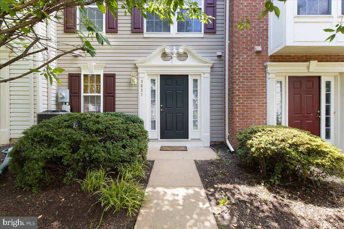 Discover the perfect home for commuters with this spacious four-level townhouse situated directly across from the Van Dorn Metro. This elegant residence boasts a two-car garage and features two primary bedrooms with ensuite bathrooms, each with generous walk-in closets. The large loft on the fourth floor provides additional versatile space. The modern kitchen is equipped with granite countertops, an island, and stainless steel appliances, seamlessly flowing into the living and dining rooms, all adorned with beautiful hardwood floors. In the warmer months, residents can enjoy the community pool. Available for occupancy on June 6, 2025.