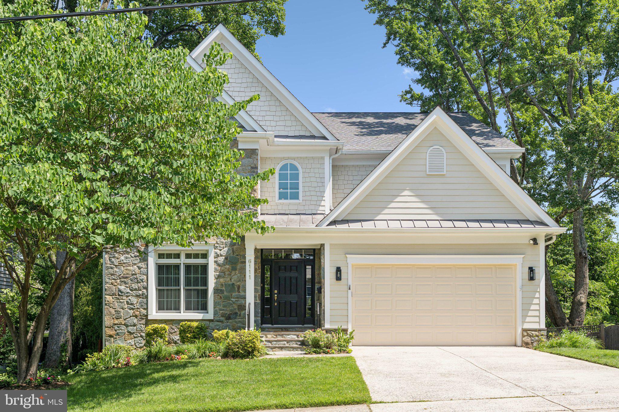 Discover the perfect blend of elegance, comfort, and convenience at 6111 Dunleer Court—a beautifully maintained home tucked away on a peaceful cul-de-sac just inside the Beltway. With effortless access to the I-270 Corridor, Capital Beltway, NIH, public transportation, and all the dining, shopping, and entertainment of downtown Bethesda, this residence offers a lifestyle of exceptional ease and connectivity. From the moment you step into the grand marble foyer, you’ll be captivated by the home’s timeless charm and sophisticated features—from gleaming hardwood floors and elegant crown molding to two cozy gas fireplaces and finely crafted built-ins. The expansive layout is designed for both relaxed daily living and unforgettable gatherings. Standout highlights include a chef’s kitchen with premium appliances (Sub-Zero, Wolf, Viking, and JennAir), generous storage solutions and closet space throughout, a stylish contemporary Trex deck, a serene backyard oasis with a waterfall pond and a state-of-the-art sound system. The luxurious primary suite impresses with a fireplace, two custom walk-in closets, and spa-inspired comfort. Recent updates such as a newer architectural roof and water heater ensure peace of mind. Make your move to 6111 Dunleer Court—your Bethesda retreat awaits, ready to welcome you home.