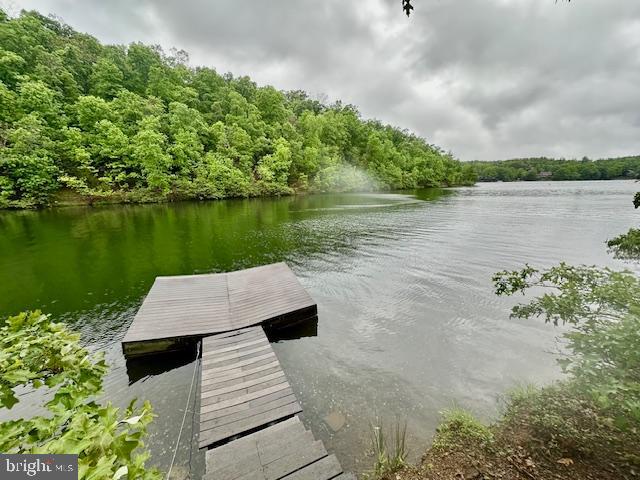 This lakefront lot in the serene Lake Holiday community presents a wonderful opportunity for relaxation and recreation. While the lot is non-buildable, it offers composite steps leading to a dock where you can enjoy a wide variety of water activities. The 240-acre gated community is ideal for water lovers, with amenities such as swimming, fishing, and boating readily accessible. Situated in a quiet cove, you'll appreciate the peaceful surroundings and scenic views. Best of all, the lot is conveniently located in the middle of Beach 2 and 3, providing easy access to sandy shores and sunbathing spots. Embrace the chance to be part of this vibrant community and immerse yourself in all that Lake Holiday has to offer!
