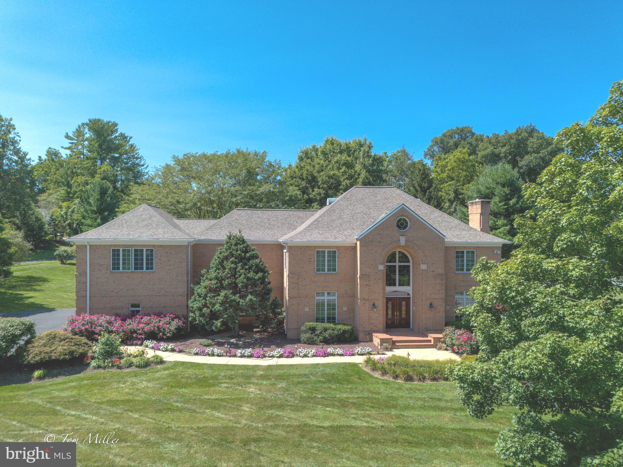 Back on the market!!!! Now is the time to put in your offer on this beautiful home!!!!  Welcome to 6 Price Price Adjustment!!! Exquisite 6 Hillspoint Ct. conveniently located in the Sunset Knoll community in Lutherville. This custom built all brick home by award winning Duerbeck Construction, LLC shows beautifully both inside and out. Upon entry you will love the large open foyer with gleaming marble floors. The formal LR and DR on either side of the foyer boast gorgeous hardwood floors and lots of natural light from floor to ceiling windows. The LR also has a fireplace, the focal point of this lovely room. Through the foyer, step down to the large FR with vaulted ceilings and a large Palladian window with built-in window seat. Other features include beautiful hardwood floors, a fireplace, and a wet bar. A great room for entertaining or relaxing. From the FR enter the gourmet kitchen featuring custom cherry cabinetry, granite counters, center island with 6 burner cooktop and SS appliances. Off the kitchen are a large laundry room with tons of storage and then a charming sunroom that leads to the patio, pond, and gorgeous landscaping. A true nature lover's paradise! The first floor also has an en-suite bedroom for those needing a bedroom on the main level .Upstairs has 4 bedrooms. One is currently being used as an office. All have lots of closet space! There are 3 full baths, 2 of them off the hall and 1 in the Primary Suite. The PS is truly a retreat! The expansive room has vaulted ceilings, a sitting area with built-ins, 2 very large walk in closets, and a large updated bath with soaking tub, separate shower, and large dual vanity. It's a must see suite! Down to the LL It's a large finished area but still has plenty of unfinished for storage. It has a full 2nd kitchen.  Main area is perfect for more living space, a REC room, workout space, endless possibilities! There are 2 additional rooms that could be bedrooms. One of the rooms is large and could possibly become a theatre room if you so desire. There is a full bath and a separate entrance so the possibility is there for an in-law or au-pair suite. Great layout! Location! Roof-3yrs, 2 HWH's-12yrs, All updated appliances-3-6yrs, 3 furnaces 1-12 yrs. Home is very well maintained. Custom built with many upgrades!!!!
This  exquisite home has so much to offer. Come see it for yourself!