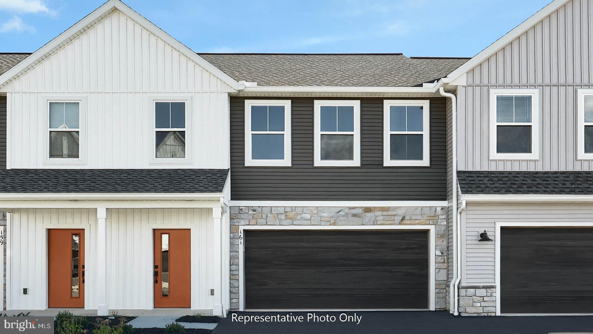 This 2-story townhome includes a 2-car garage, a 10ft basement with outdoor access, and durable vinyl plank flooring throughout the first floor. The kitchen features stainless steel appliances, quartz countertops, and a large center island. Across from the kitchen is a spacious family room with an ample amount of natural light and a dining area that provides access to the rear deck. The 2nd floor boasts an owner’s suite with an expansive closet and a private bathroom, 2 additional bedrooms, a full bathroom, and a convenient laundry room.