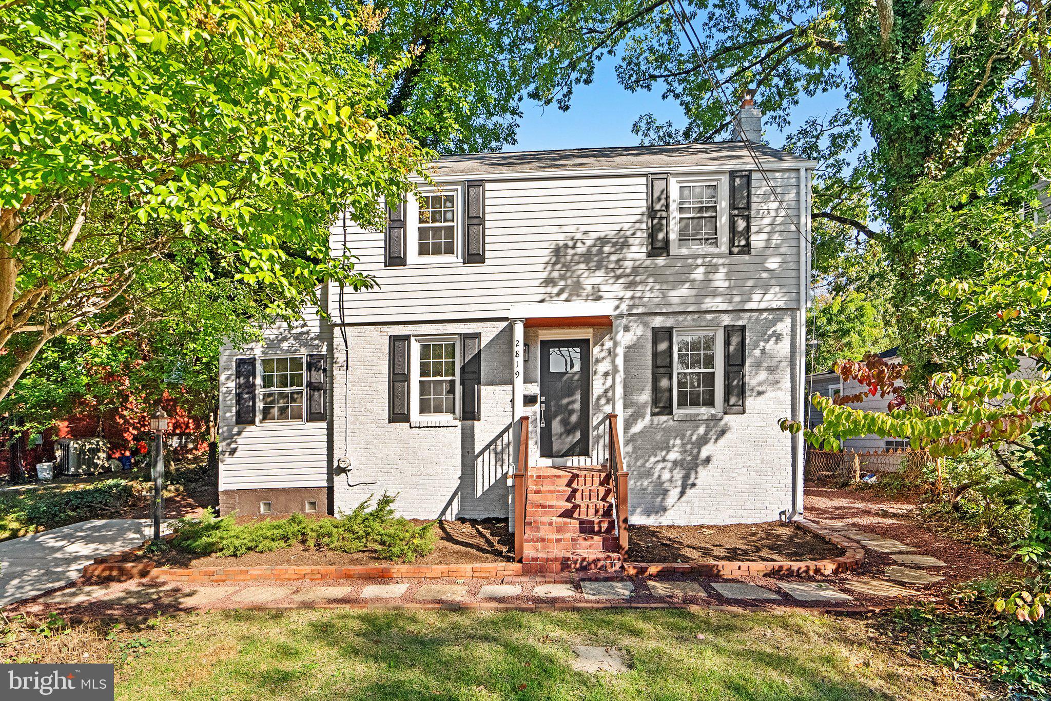 Gorgeous updated home in the community of Cheverly. The home includes beautifully refinished hardwood flooring throughout the main and upper level. The living room is bright and includes an electric fireplace to cozy up to this fall. The kitchen has been opened up and expanded to include a modern kitchen island and upscale stainless steel appliances. There is an abundance of natural light and strategically placed LED lighting to make sure that the home is always bright. There is a family room addition off the rear and it walks out to a large and private patio / rear yard. The upper level includes 3 bedrooms and an updated bath with custom ceramic tile. Each room has a bright LED ceiling light. The lower level includes brand new vinyl flooring and an updated floor plan to include a modern full bath and a private utility area with a new furnace, water heater and full size laundry. There is off street parking for 2 cars.