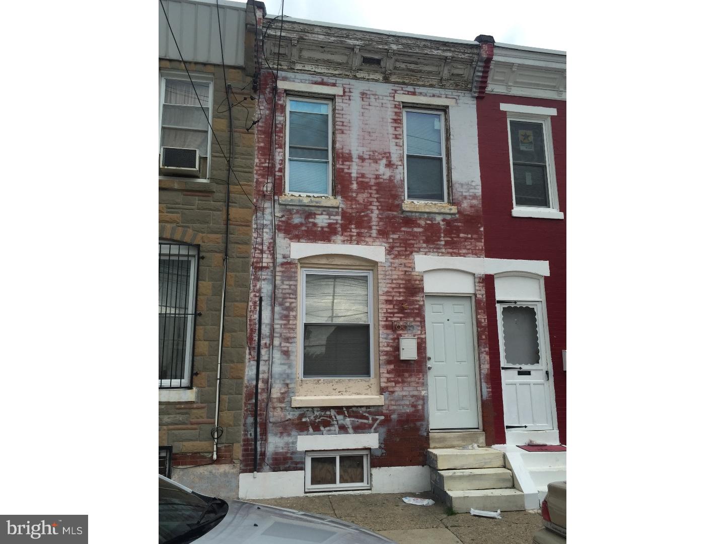 Very hot area.  19125 under 50,000 THIS WILL GO FAST.  Property needs work but will be perfect for a flip or keep as a rental property.
