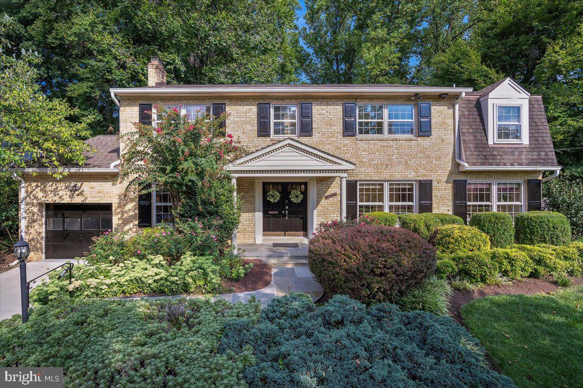 Welcome to this spacious 4 bedroom, 3.5 bath home nestled in the heart of Kenwood Park.
 
As you enter through the large portico, you're greeted by an inviting foyer that opens to a family room with custom built-ins and a gas fireplace on the left, and a bright, spacious living room with front garden views on the right. The main level boasts a renovated kitchen with ample storage, new appliances, and an eat-in area. The kitchen flows into the sunroom, which seamlessly connects to the dining room featuring recessed lighting and built-ins. French doors from the sunroom open to a large patio, perfect for outdoor gatherings. This level also includes a convenient mudroom with laundry that leads to an oversized one-car garage and a separate powder bathroom.
 
Ascending to the upper level, you will find the owner’s suite which is a true retreat with two spacious walk-in closets and a luxurious renovated ensuite bathroom featuring dual vanities and an oversized walk-in shower. Three additional bedrooms, share a tastefully renovated bathroom, offering ample space for family or guests. The lower level offers versatility with an exercise room that can double as a den or bonus room, a recreation room, a full bathroom, a large storage room, and space for an additional laundry room.
 
Outside, enjoy a well-maintained, landscaped yard with abundant greenery and trees providing added privacy. A large patio and an enclosed gazebo with electricity, perfect for storage or a studio, enhance the outdoor space.
 
Located in a peaceful residential enclave, this home provides easy access to the vibrancy of downtown Bethesda where you'll enjoy a plethora of shopping, dining, and entertainment options. This home is conveniently situated near 495, providing easy access to Washington, DC and making commuting a breeze. Additionally, the home is in close proximity to Walt Whitman High School and within the highly-rated Whitman School District.