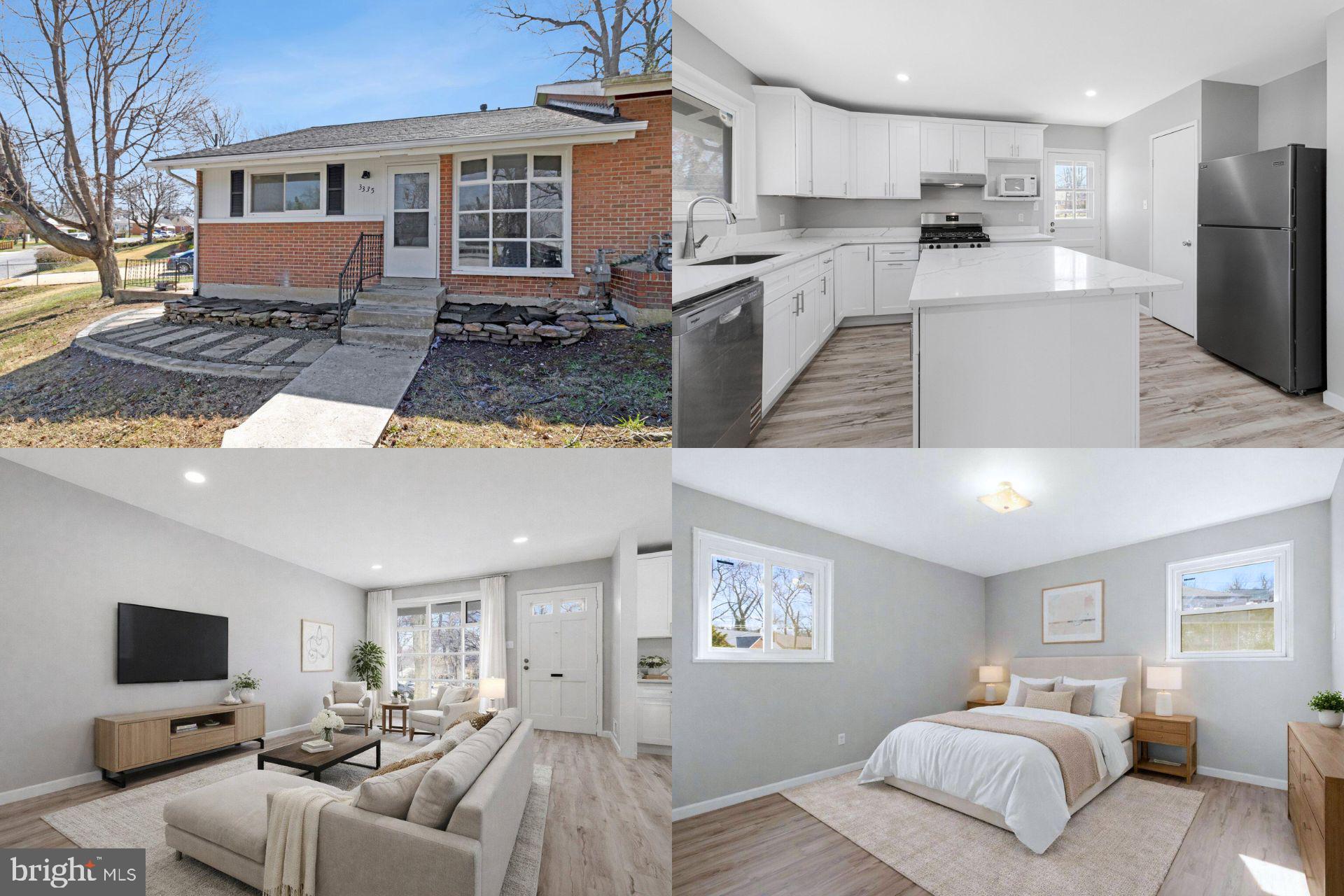 Investor Alert!!! 12 month lease in place -> High ROI!!!
This beautifully remodeled semi-detached house presents an excellent buy-and-hold investment opportunity, currently generating $3,000 per month in rental income. Perfectly combining comfort, convenience, and modern upgrades, this property is situated on a desirable corner lot in a peaceful neighborhood. Fully renovated to meet today’s standards, it features a brand-new roof, fresh paint, updated bathrooms, new flooring, and central air conditioning for year-round comfort. The main level offers three spacious bedrooms and a full bathroom, providing ample living space for tenants. The fully finished lower level includes an additional bedroom and a brand-new full bathroom, enhancing the property’s rental appeal and flexibility. The updated kitchen showcases modern finishes and an oversized center island, ideal for everyday living and entertaining. Located less than three-quarters of a mile from the Naylor Road Metro Station, the property offers easy access to Washington, D.C. via the Green Line, making it highly attractive to renters. Nearby Oxon Run Park provides outdoor recreation, while convenient access to shopping, dining, and essential services further supports tenant demand. With its strong rental income, modern updates, and prime location, this property is a turnkey investment opportunity well-suited for investors seeking stable cash flow and long-term growth. Photos may be virtually staged.