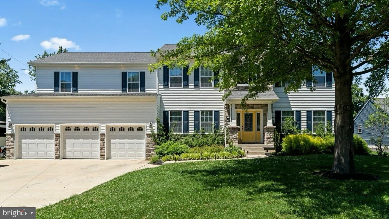 Welcome home to the center of Langhorne, PA.  This 3 yr young center hall Colonial with 6 Bedrooms and 3.5 Bathrooms and a 3 Car Garage checks ALL of the boxes any discernible buyer may need. As you enter you will notice the attention to detail that was added to this home when they built it. From custom ceiling woodwork, a large gym room, to so much more. The heart of any home is the kitchen and this kitchen is sure make your heart skip a beat! From the two toned cabinets to the large center island, this kitchen has all of the bells and whistles. Overlooking the Family room allows everyone to enjoy the moments. A bump out Breakfast nook with vaulted ceilings. Holiday dinners are no issue in the separate full Dining Room. Walk across the hall to the formal Living room. Heading upstairs you’ll be greeted by 5 GREAT sized bedrooms. There is not a small one in the bunch. Laundry located on 2nd floor for ease. Hallway bathroom is a Full bath with tub shower. As you all down the hall you will be greeted by Double doors leading the Primary Bedroom with vaulted ceilings, HUGE walk in closet and a Primary Bathroom we all dream about from the walk in shower to the soaking tub and double vanity, it complements everyone. We still aren’t done! Lower level is a FULLY FINISHED Basement. Down here is the 6th bedroom, a Full Bathroom and a large Gameroom/Playroom/Man Cave or whatever you desire. This home sits on almost 1/2 acre of land making the backyard a perfect size for all kinds of activities. Over 4,800 finished square footage within the 3 floors
