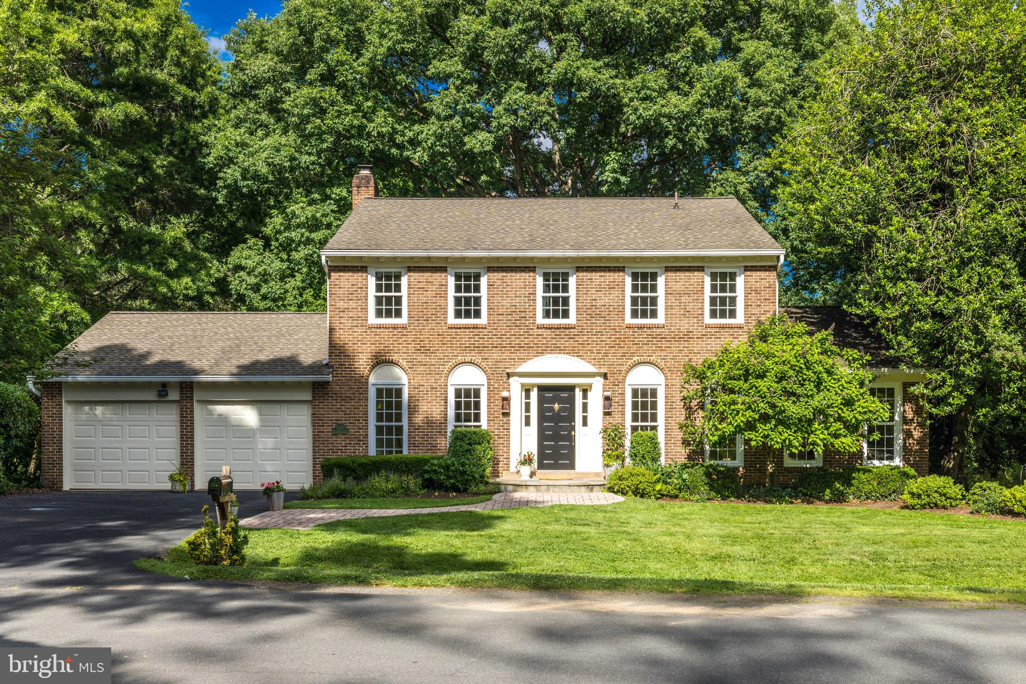 Truly lovely colonial in sought after McLean Hunt Estates on beautifully landscaped and treed huge backyard. Great floor plan for entertaining that flows from inside to outside with a sunroom addition with a large deck that offers great vistas. This classic colonial features flowing floor plan with hardwoods on the main and upper level and new windows throughout.  The gracious foyer is flanked by the study and the living room which opens into dining room.  The updated and expanded kitchen includes a cherry cabinets, granite counters, stainless steel appliances and and a wetbar with wine cooler. The breakfast nook has a  large bay window with great backyard views. The oversized family room has a brick gas fireplace with an adjoining Sunroom with three walls of windows and french doors to the large trek deck. The upper level has the primary suite with full bath and three additional bedrooms with an updated hall bath as well as a laundry room. The walkout lower level features include expansive recreation room, bedroom with full bath, a storage room and sliding glass door to brick patio and hot tub.  McLean Hunt Estates is highly sought after for its access to highly ranked schools, its proximity to Tysons and Dulles Tech Corridor.  It is just minutes to some of McLean and Great Falls most beautiful parks including Scotts Run, Difficult Run and Great Falls National Park for hiking along the Potomac River. Nearby amenities include the Spring Hill Recreation Center with a tot lot, indoor pickle ball courts and olympic size swimming pool, four artificial turf fields and a baseball field and batting cage.  Just blocks to the McLean Hamlet Swim and Spring Hill Elementary with two playgrounds.