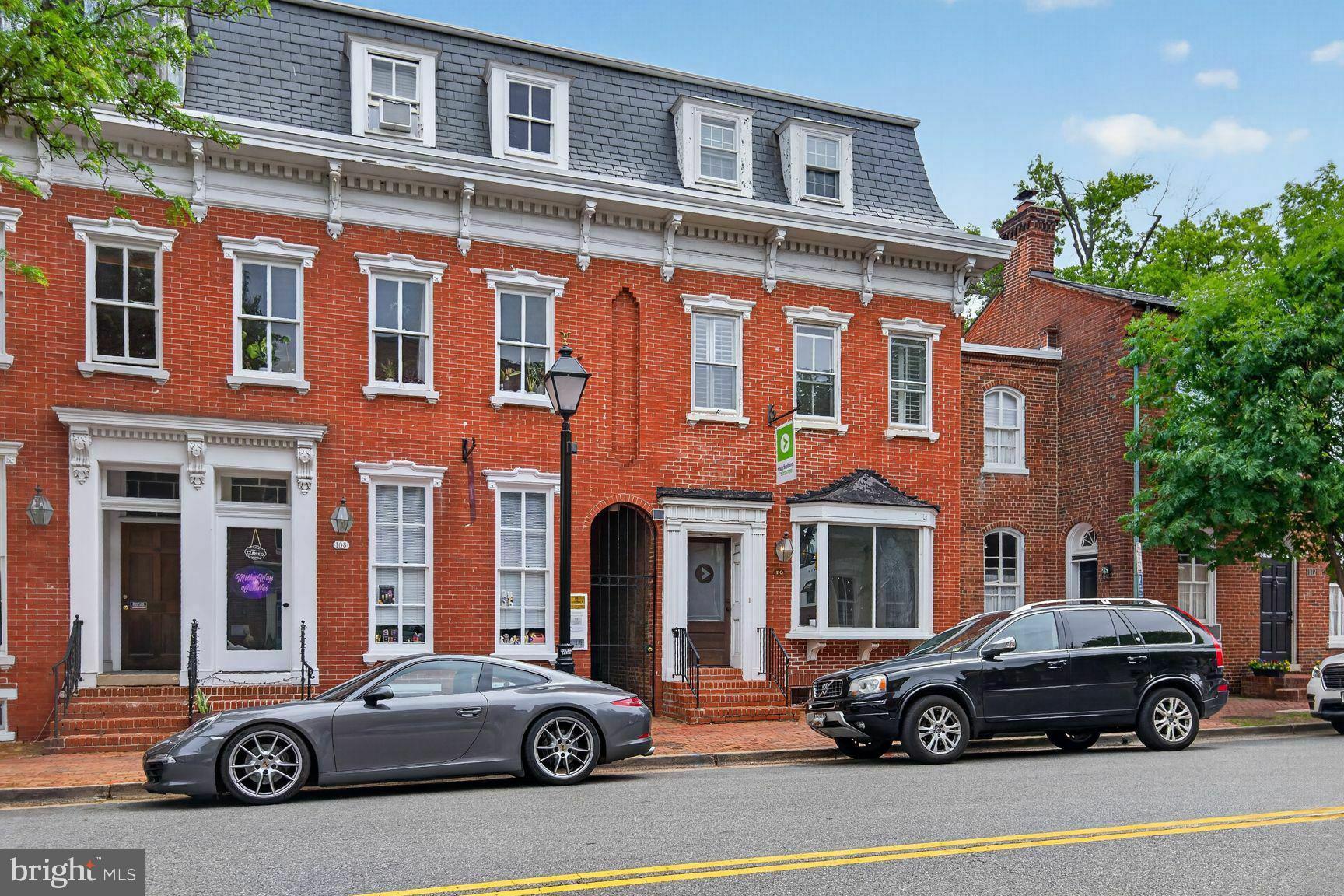 Retail or office space with building signage visible from King Street.  Located only 150' off of King Street Ideal for boutique retail, salon or other personal services uses. 9'-10" celings in main retail space.  Full of Old Town charm with exposed brick, skylights, high ceilings, fireplace full interior renovation in 2013, 2-bathrooms/ 1 shower Kitchenette 7 Private offices w/ open team spaces HVAC w/ 3 zones Slate roof last repaired in 2017.

Basement storage
Retail or office space with building signage visible from King Street
Located only 150' off of King Street
Ideal for boutique retail, salon or other personal services uses
9'-10" Celings in main retail room
Full of Old Town charm. Exposed brick, skylights, high ceilings, fireplace
Full interior renovation in 2013
2 bathrooms/ 1 shower
Kitchenette
7 Private offices w/ open team spaces
HVAC w/ 3 zones
Slate roof last repaired in 2017
Basement storage