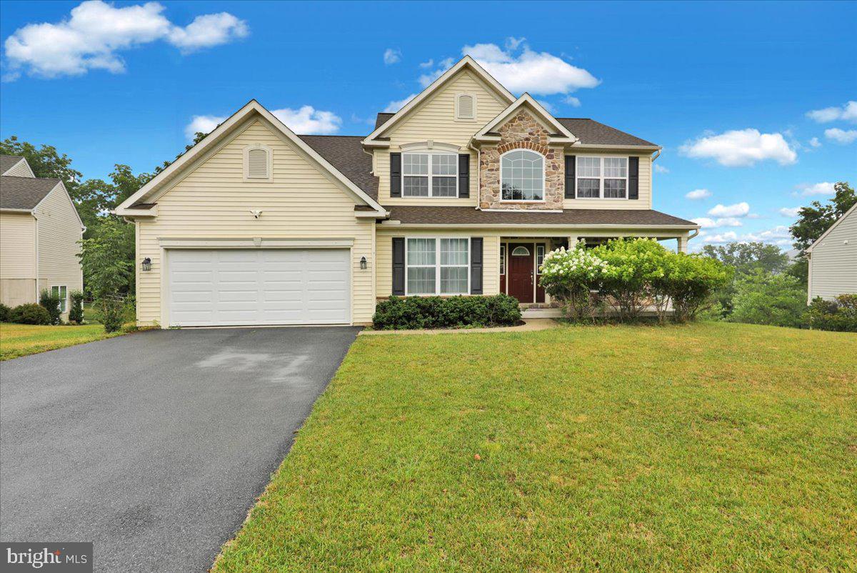Welcome to 181 Scotland Drive in the Exeter Township School District!  This well maintained four bedroom, 2.5 bath home is located in the desirable Exeter Golf Club Estates community.  Offering a spacious and functional floor plan, the large eat-in kitchen highlights the main floor.  The kitchen features an island, tile backsplash, gas cooking, and a pantry.  The adjoining breakfast room provides plenty of additional seating and opens to a low-maintenance trex deck.  This is the perfect spot for outdoor dining or relaxing with family and friends. Upstairs, the spacious master suite offers a large walk-in closet and an en-suite bathroom with a tiled walk-in shower.  The three additional bedrooms provide plenty of space for family, guests, or a home office.  The laundry room is also conveniently located on the second floor.  The finished walkout basement adds over 1,000 square feet of additional living space.  This area is ideal for entertaining and is complete with a dedicated home theater, perfect for movie night or game day gatherings.  There is still plenty of room for a home gym and game area.  The basement also includes a rough-in for an additional bathroom down the road.   Lastly, this home is located just minutes from major commuter routes as well as local shopping and restaurants.  Do not miss the opportunity to make this exceptional home your own!