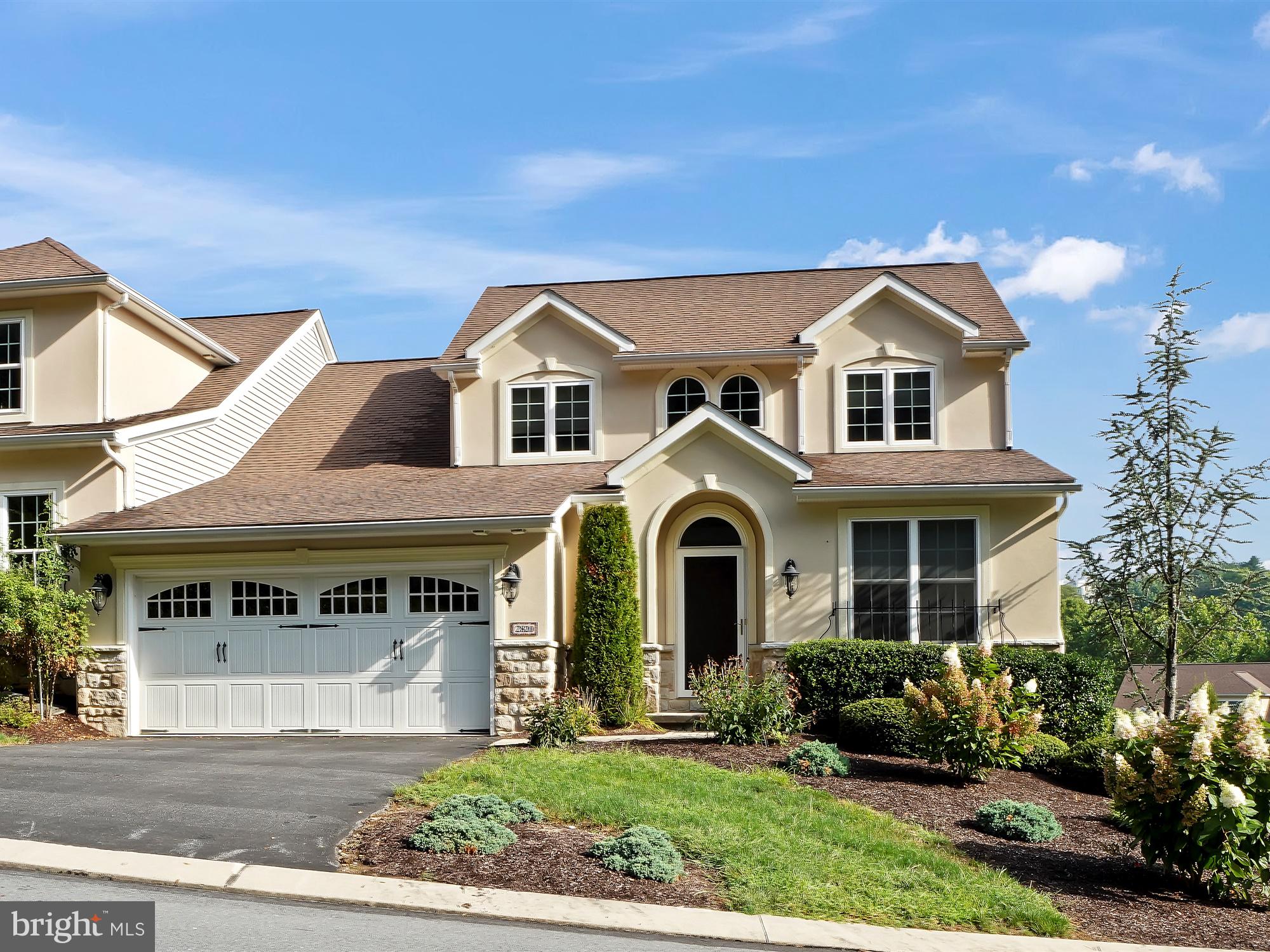 Worry free, elegant end unit home located in the peaceful Arbors of Spring Valley. This property has two bedrooms and a large loft. This loft is easily converted into a third bedroom as a few neighbors have done. This fully efficient condo features beautiful tile, hardwood and carpeted flooring, along with  highly efficient appliances throughout.  Natural gas heat, cooking, hot water and fireplace. Beautiful kitchen with granite countertops. Incredible vertical and horizontal Hunter Douglas blinds throughout including a Black Out blind in the master bedroom for total darkness. Master bedroom also has 12 x 8 walk in closet, and all new windows. The elevation of this home offers a wonderful from the comfortable rear deck. This home is perfect!