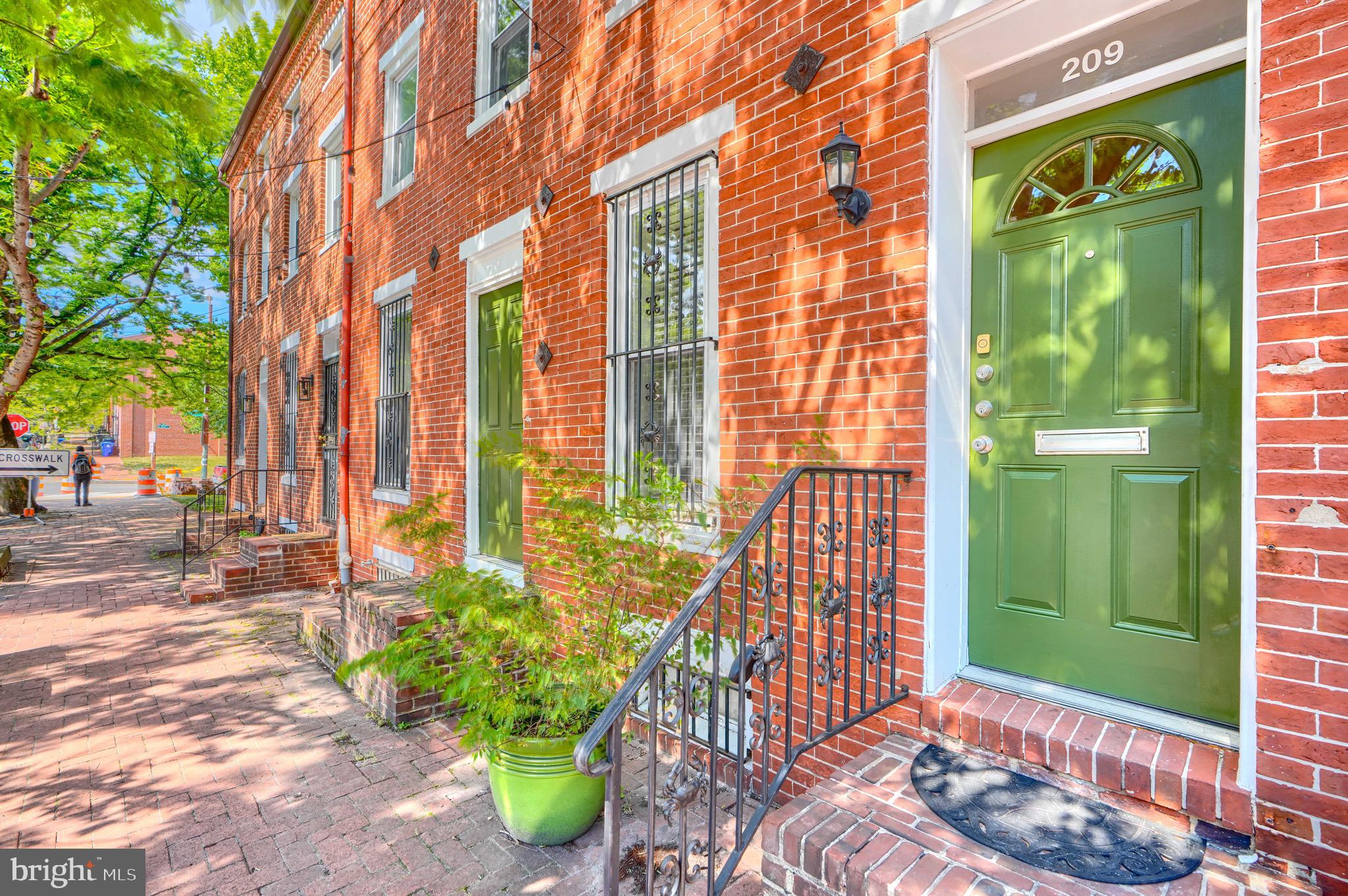 207-209 Scott St  is a huge double-wide, renovated 3 story townhouse situated steps from the University of MD Medical Campus. Located in Historic Barre Circle, 207-209 Scott St combines two historic brick homes into one expansive residence. The home features multiple suites and a flexible layout consisting of 3-4 bedrooms and approximately 2700 square feet of finished living space. The upper floors feature a living area with a soaring vaulted ceiling and  two full  suites. The first floor has two large private rooms and a huge open kitchen/dining space. Easy access to the University of Maryland Campus, BWI, I95, MARC trains, stadiums and more. The home is certified lead free for easy rental management. 
MORE PHOTOS SOON......