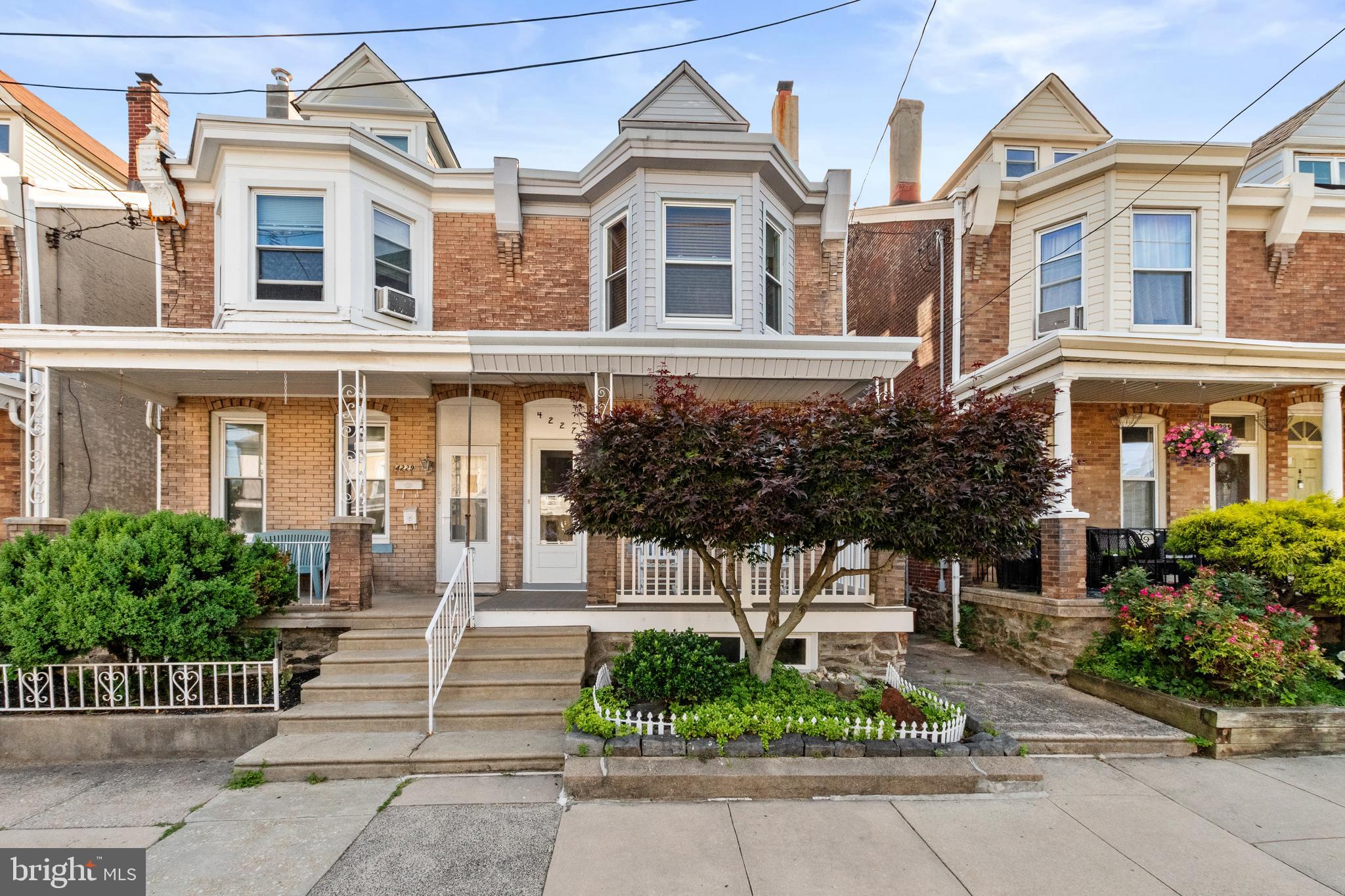 Welcome to 4227 Pechin Street, a beautifully maintained 5-bedroom, 1-bathroom home located in one of Roxborough’s most desirable locations. Nestled in-between vibrant Main Street Manayunk and the Ridge Ave corridor, this home offers the perfect blend of city energy and neighborhood charm—with a private covered porch and gated side access to a private, fenced-in backyard. Get the space you’ve been looking for with the upside of adding value right away or down the road. This spacious and well cared-for home is waiting for you to move in and make it yours.

Step inside and enjoy tall ceilings and ample natural light in the spacious living room, a large dining room, and the well-equipped eat-in kitchen featuring a gas stove, built-in microwave, dishwasher, and plenty of cabinet space. Leaving the kitchen you’ll enter into the mudroom/laundry area which leads to the private backyard—ideal for summer barbecues, outdoor dining, or just relaxing in your private green space. Upstairs you’ll find five spacious bedrooms: three on the second floor along with a full bathroom and two on the third floor.

The large unfinished basement is perfect for all your storage needs along with endless possibilities.

You’re only moments from Main Street Manayunk’s bustling cafes, restaurants, shops, and nightlife—this is a pedestrian’s dream, leading you right to the heart of Main Street Manayunk or the Ridge Ave corridor where you’ll find grocery stores, strip malls, department stores, and more. Commuters will love the quick access to the Manayunk train station (SEPTA Regional Rail) and I-76. Outdoor enthusiasts will appreciate the proximity to the canal path, Wissahickon Gorge, and nearby parks.

Whether you're looking for space, style, or a prime location, this home checks every box. Don’t miss your chance to live in the heart of Roxborough—with plenty of street parking, a private yard, and unbeatable access to everything.

Now is your chance to own a home in a prime location within one of Philly’s most sought-after neighborhoods!