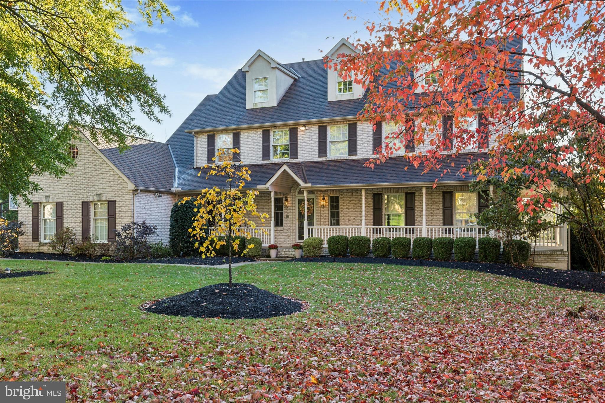 Welcome to 120 Belle Circle, Blue Bell! This exceptional single-family residence blends timeless farmhouse charm with modern luxury in the sought-after Normandy at Blue Bell community. Featuring 5 bedrooms, 5 full bathrooms, and 1 half bath, this stunning home offers approximately 5,700 square feet above grade plus an additional 1,800 square feet in the fully finished walk-out basement.



The open-concept main level is filled with natural light and designed for both everyday living and elegant entertaining. The gourmet eat-in kitchen includes granite countertops, a double wall oven, and abundant cabinetry, opening seamlessly to the family room, sunroom, and spacious dining area. Formal living and dining rooms feature beautiful millwork, while a private office or playroom with custom built-ins and hardwood flooring completes the first floor.



Upstairs, the large primary suite includes a sitting area and luxurious bathroom. Three additional bedrooms, including one ensuite, plus a hall bath complete the second floor. The third floor offers a versatile fifth bedroom or au pair suite with full bath and generous storage. The finished walk-out basement provides flexible space for recreation, fitness, or a home theater.



Set on 0.66 acres, the property showcases a large, private backyard perfect for relaxing or entertaining, featuring a two-tiered deck with gazebo and a built-in swimming pool. The wraparound porch enhances the home’s farmhouse character, and a three-car attached garage plus whole-house generator add convenience and peace of mind.



Located in the heart of Whitpain Township within the top-ranked Wissahickon School District, and close to major roads, shopping, and dining, 120 Belle Circle offers the best of Blue Bell living—spacious, elegant, and thoughtfully designed inside and out.
