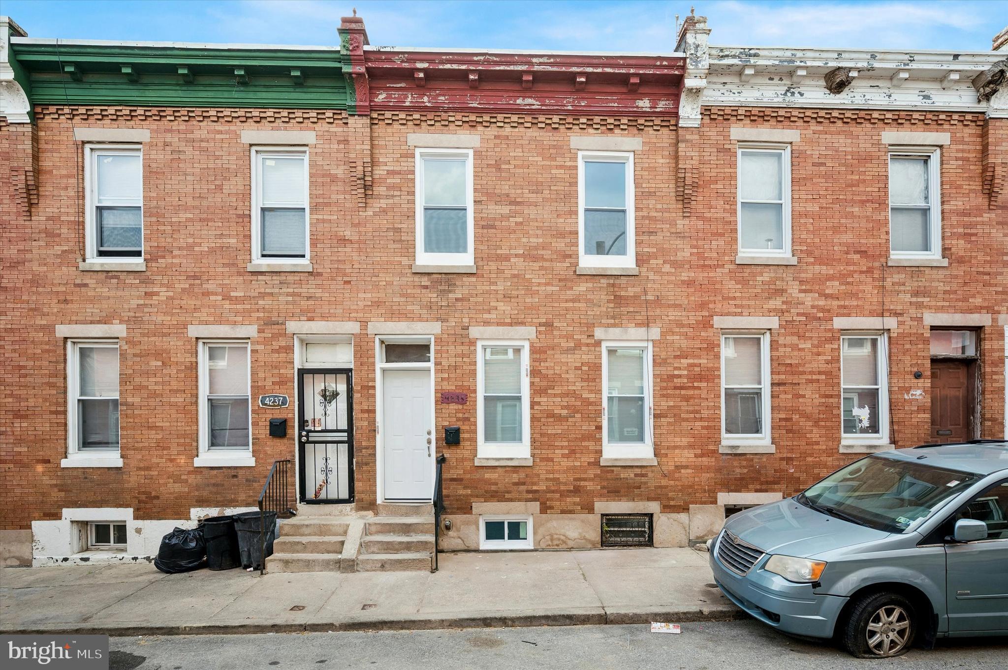 **RENOVATED 3 BED/1 BATH RIGHT OFF ROOSEVELT BLVD and BROAD STREET **If location, quality and price are on your checklist look no further. Tucked away on a nice side street, this home is convenient to everything. Once inside this traditional brick rowhome you will notice all the updates that make it feel brand new. Nice neutral LVP flooring throughout, forced air heat with brand new furnace installed, open living/dining concept and a stand out kitchen with new cabinets, counters and Stainless Steel appliances. The kitchen allows for a small table and chairs making for a nice breakfast or informal dining area. Beyond the kitchen is a mudroom or additional pantry space leading to the paved rear patio. Get ready to fire up the grill! Upstairs are 3 true sized bedrooms and a modern hallway bath with sleek tile, new fixtures and a shower/tub combo. The basement is a good size and has plenty of room for storage. Schedule your showing today and make this turn key home yours!
