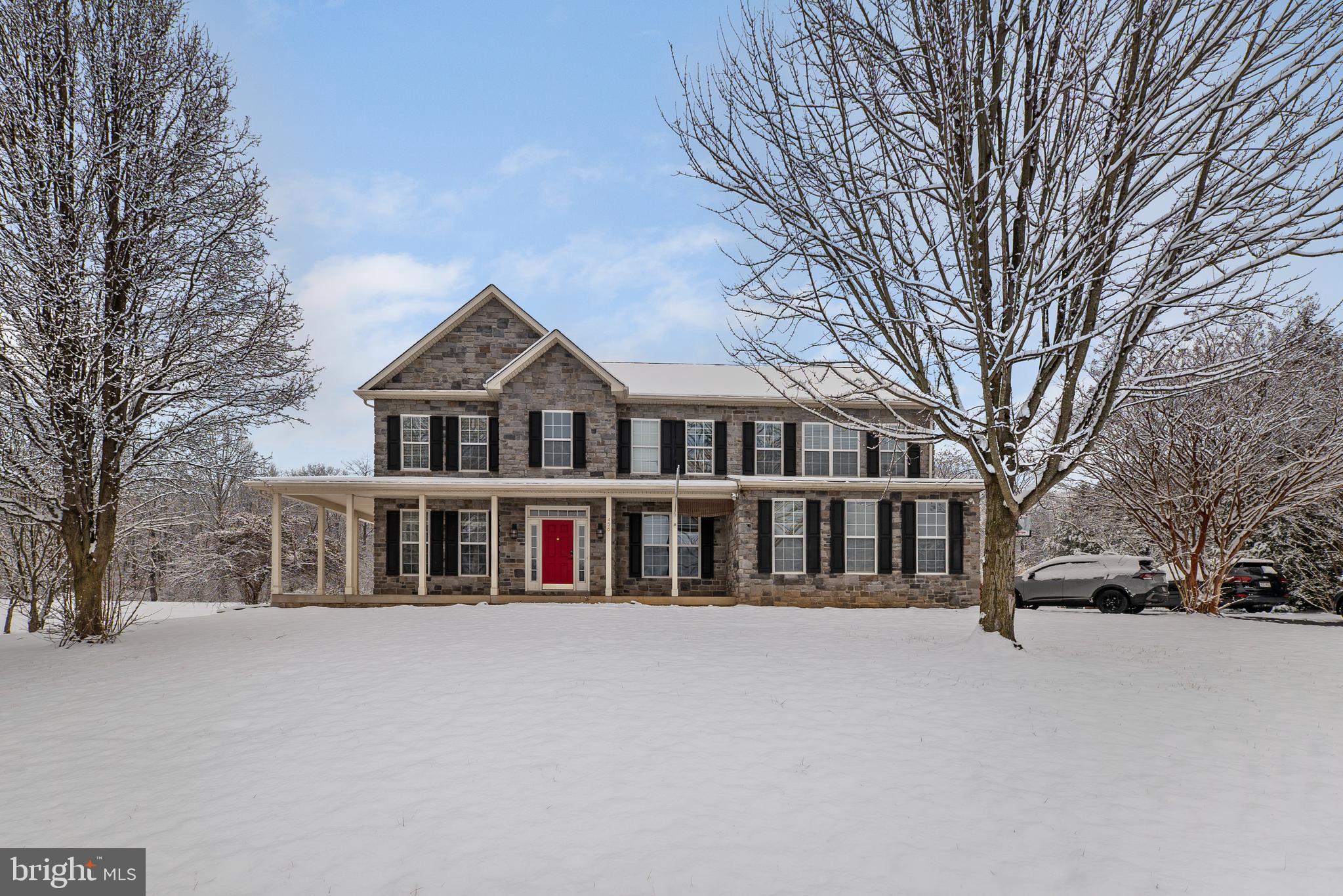 This stunning Colonial is situated on over three expansive acres, offering both privacy and ample outdoor space. The beautifully updated kitchen features sleek black stainless steel appliances, luxurious granite countertops, a large center island, and 42-inch cabinetry, perfect for both cooking and entertaining. The light-filled, open floor plan creates a welcoming atmosphere, with generous living areas and spacious bedrooms throughout. The home boasts newly updated flooring, as well as a recently replaced HVAC system and water heater. With meticulous attention to detail and thoughtful finishing touches, this home is move-in ready and awaiting its new owner.