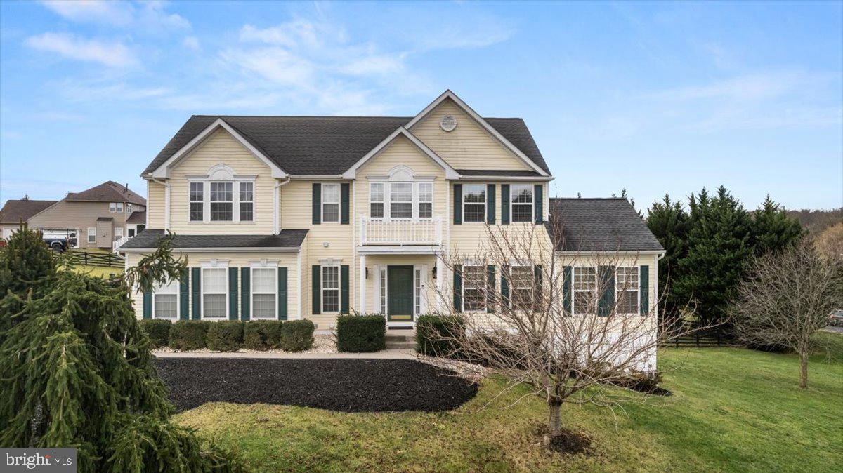 Welcome to your dream home! This stunning Colonial is perfectly nestled on a serene 1.2-acre lot on a peaceful cul-de-sac in sought after Spruce Hill Estates. Minutes to major commuting routes 340, Rt9 and Rt7.  Step inside to discover a fresh and beautifully designed home that features 5 spacious bedrooms and 3.5 bathrooms. The flowing floor plan is accentuated by gleaming hardwood floors throughout the home, crown moldings, high ceilings, vaulted ceilings, beautiful windows and recessed lighting to create a warm and welcoming ambiance throughout. The gourmet kitchen is a chef's delight, complete with upgraded granite countertops and backsplash, an island for casual dining or preparing meals, and modern appliances to include an amazing gas cook stove for even the most discriminate chef.  Enjoy cozy evenings by the fireplace in the inviting great room, or host gatherings in the elegant dining room, or enjoy the warmth as you relax in the sunroom that invites in the natural light. The fully finished walkout basement offers additional living space, perfect for a home theater or game room. The finished basement also boasts the 5th bedroom and a full bath. Outside, the property features charming bump-outs and meticulously landscaped grounds that back to tranquil trees and pasture views to create a picturesque backdrop for outdoor activities. Relax on the expansive deck with electric awning, ideal for summer days, barbecues or quiet evenings under the stars. With a  two-car garage, shed with electric and a paved driveway, convenience is at your fingertips. Experience the perfect blend of luxury and comfort in this exceptional property—your sanctuary awaits within an amazing commuting distance. With a newer roof,  new top of the line 80 gallon water heater, hvac, whole house interior paint and professional cleaning makes this beautiful home is move in ready! Don't wait, schedule your private tour!