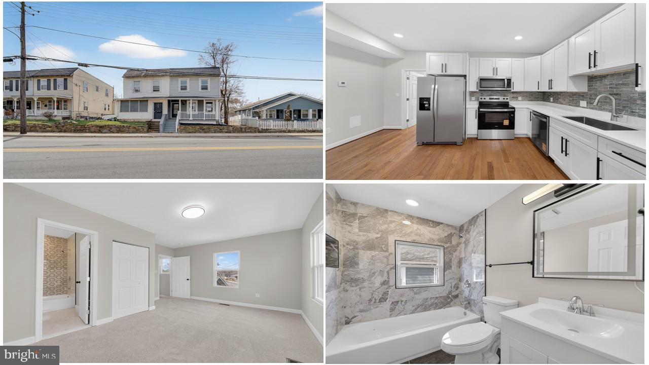 NEWLY RENOVATED & TURN-KEY! Exceptional opportunity to own a fully remodeled semi detached home in the heart of Capitol Heights. This top-to-bottom transformation features a bright, open floor plan, New Kitchen with updated cabinets and modern Quartz counter-tops, New Bathrooms, New Roof, New Windows, and New HVAC. The interior shines with new recessed lights throughout, making the house look brighter and more modern. New carpet and new hardwood flooring, complemented by a warm fireplace in the main living area. Quality renovation.  Closed to  local amenities and public transit, this home offers the perfect blend of comfort and accessibility. —don't miss out on this incredible value!