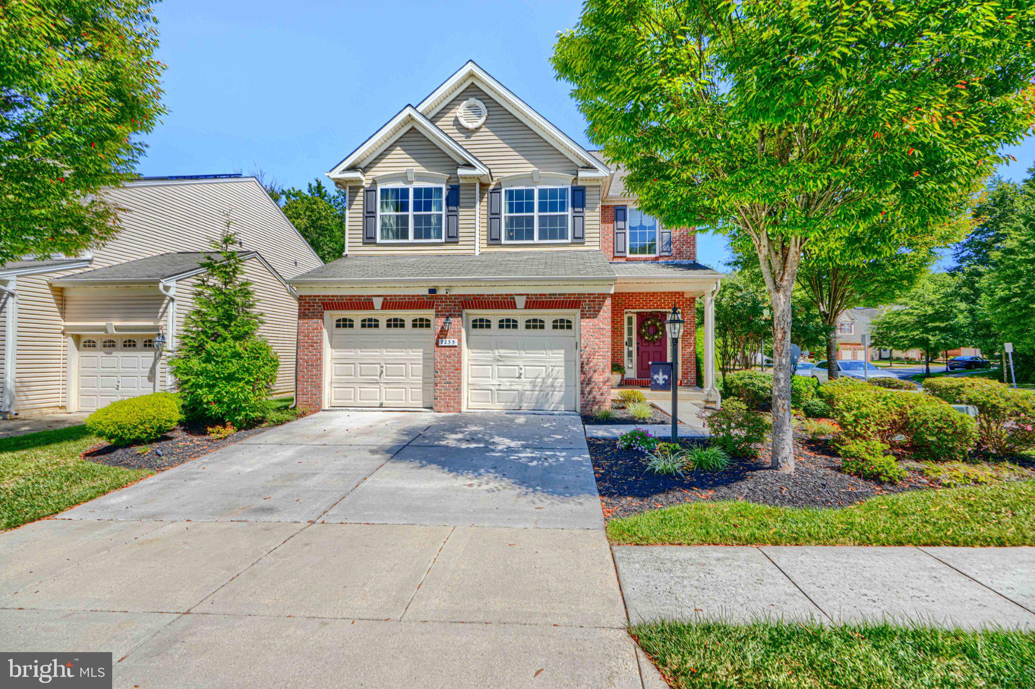 Nestled in the charming Tanyard Springs community, this stunning Colonial-style home offers a perfect blend of comfort and modern living. Built in 2011, this residence boasts 2,388 square feet of meticulously maintained space, featuring four spacious bedrooms and three and a half bathrooms, making it an ideal retreat for those seeking both style and functionality. Step inside to discover a warm and inviting interior, highlighted by luxurious hardwood floors and plush carpeting throughout. The gourmet kitchen is a chef's dream, complete with upgraded countertops, an island for casual dining, and a pantry for ample storage. Enjoy the ambiance of the electric fireplace in the family room, or retreat to the formal dining area for more intimate meals. The primary suite is a true sanctuary, featuring a walk-in closet and a spa-like bathroom equipped with a soaking tub and a walk-in shower. Additional bedrooms are generously sized, providing comfort and privacy for everyone. The fully finished basement adds even more living space, perfect for a game room, or guest suite with a beautiful full bathroom. Plenty of basement storage too!  Outside, the corner lot is beautifully landscaped with extensive new patio hardscaping, exterior lighting, and a lawn sprinkler system, ensuring your outdoor space is as inviting as the interior. Enjoy community amenities such as a refreshing outdoor pool, tennis courts, and a recreational center, all just a short stroll away. Tanyard Springs is not just a place to live; it's a community that fosters connection and engagement. Residents benefit from nearby parks, excellent public services, and access to quality schools, ensuring a well-rounded lifestyle. With convenient access to shopping, dining, and major transportation routes, this home offers the perfect balance of tranquility and accessibility. This property is more than just a house; it's a place to create lasting memories. Experience the warmth and comfort of Tanyard Springs-your new home awaits!