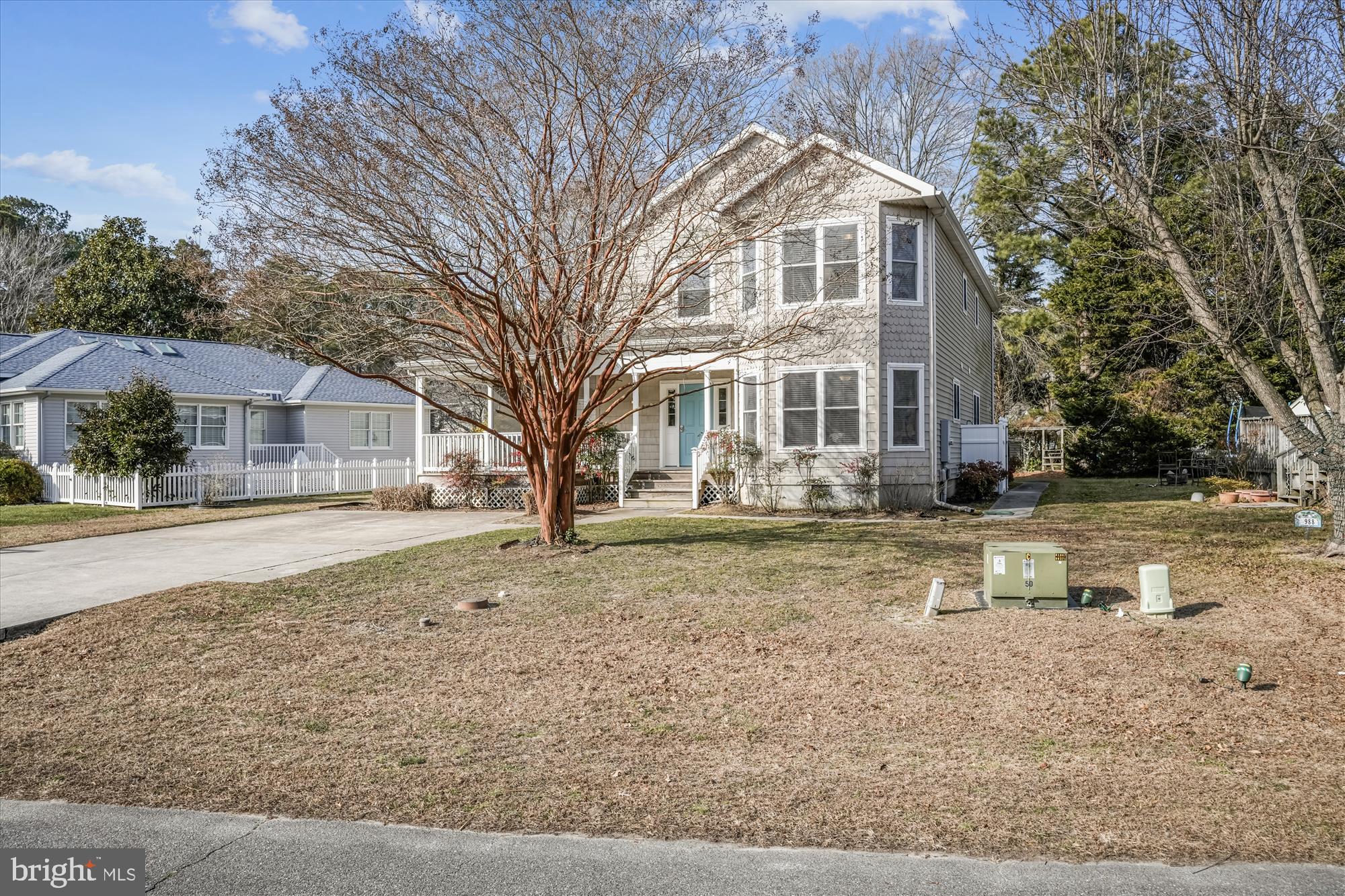 PRICE IMPROVEMENT — Now Offered at $1,199,900
A fresh opportunity awaits in Turtle Walk, within the Town Limits of Bethany Beach. This spacious, furnished 6-bedroom, 5-bath home offers exceptional flexibility — whether you're looking for a personal retreat, vacation rental investment, or a combination of both.
Situated approximately one mile from the beach, the property includes the benefit of Bethany Beach parking passes (May 15–September 15) and convenient access to the free Bethany Beach Trolley, with a pick-up stop near the end of the driveway.
Custom-built in 2007 with vacation rental use in mind, the home comfortably accommodates up to 20 guests and has an established rental history with a loyal base of returning visitors. The current owner has not accepted bookings for 2026 — providing the next owner full flexibility to enjoy the home personally, set their own rental calendar, or prepare for the upcoming season.
Five of the six bedrooms are sized to accommodate king beds, with three offering primary-suite potential. The main level includes a King Primary bedroom and a Queen + Twin bedroom. The upper level features four additional bedrooms: a King Primary, a bunk room with ensuite bath, a Queen bedroom, and a Queen + Twin bedroom. All second-floor baths include double vanities.
The Great Room features soaring cathedral ceilings and a gas fireplace. The main living area also includes dining for 16, a wet bar with beverage refrigerator, game table seating, and counter seating. The kitchen is designed for multiple cooks and buffet-style entertaining, with a peninsula that keeps things flowing. Outdoor spaces include a screened porch with dining, a deck with picnic table, and an outdoor shower.
Additional highlights include full-size laundry, HVAC replaced approximately 2–3 years ago, two Rinnai on-demand gas water heaters, turn-key furnished condition, no required flood insurance due to lot elevation, and no mandatory HOA.
Turtle Walk is a quiet, established neighborhood with a mix of year-round residents and a welcoming voluntary community association.