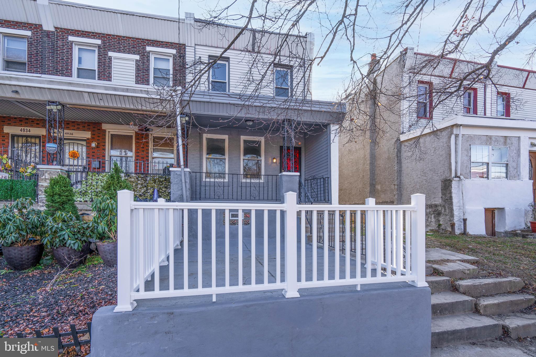Fully Renovated & Move-In Ready!
Welcome to 4938 Brown St, a beautifully renovated home that immediately stands out with its fresh exterior, new front patio with crisp white railings, and a charming covered front porch perfect for relaxing. The property has been transformed inside and out, including a brand-new roof, giving you peace of mind for years to come.
Step inside to a bright, open living space featuring new flooring, fresh paint, and a cozy electric fireplace that sets the tone for comfortable living. The large windows bring in great natural light, and the bold red front door adds a fun pop of personality.
The main level flows effortlessly, with a spacious living and dining area that leads into your completely renovated kitchen, featuring all-new finishes and a clean, modern look. Upstairs, you’ll find three generously sized bedrooms (rare for the area!) and a fully renovated bathroom, all refreshed with modern updates and tons of natural light.
A full basement offers excellent storage or future customization options.
Located in a rapidly growing neighborhood near major universities, this home keeps you close to public transportation, shopping, schools, parks, recreation centers, and ongoing new development.
With its new roof, new kitchen, new bathroom, large rooms, and beautiful renovations throughout, this home is truly move-in ready and welcoming from the moment you arrive.
Schedule your tour today. You’re going to love it! Some photo's are virtually staged and may not be true to size.