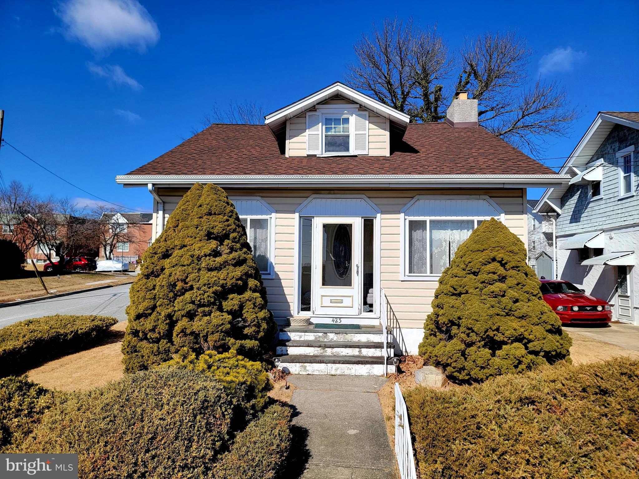 Charming 2-Bedroom Bungalow for Sale!  Welcome to this delightful single-family detached home, perfectly situated on a quiet one-way street. The property boasts a 1-car detached garage, and driveway parking.  Inside, you'll find two cozy bedrooms, with the potential to finish the second floor for a third master bedroom. The full, unfinished basement offers endless possibilities for additional living space or storage. A spacious deck extends from the rear of the house off the kitchen, perfect for outdoor entertaining and relaxation.   Recent updates include a newer 3-year-old roof, providing peace of mind for years to come. With its charming bungalow style and incredible value, this home is a must-see! Schedule a showing today!
