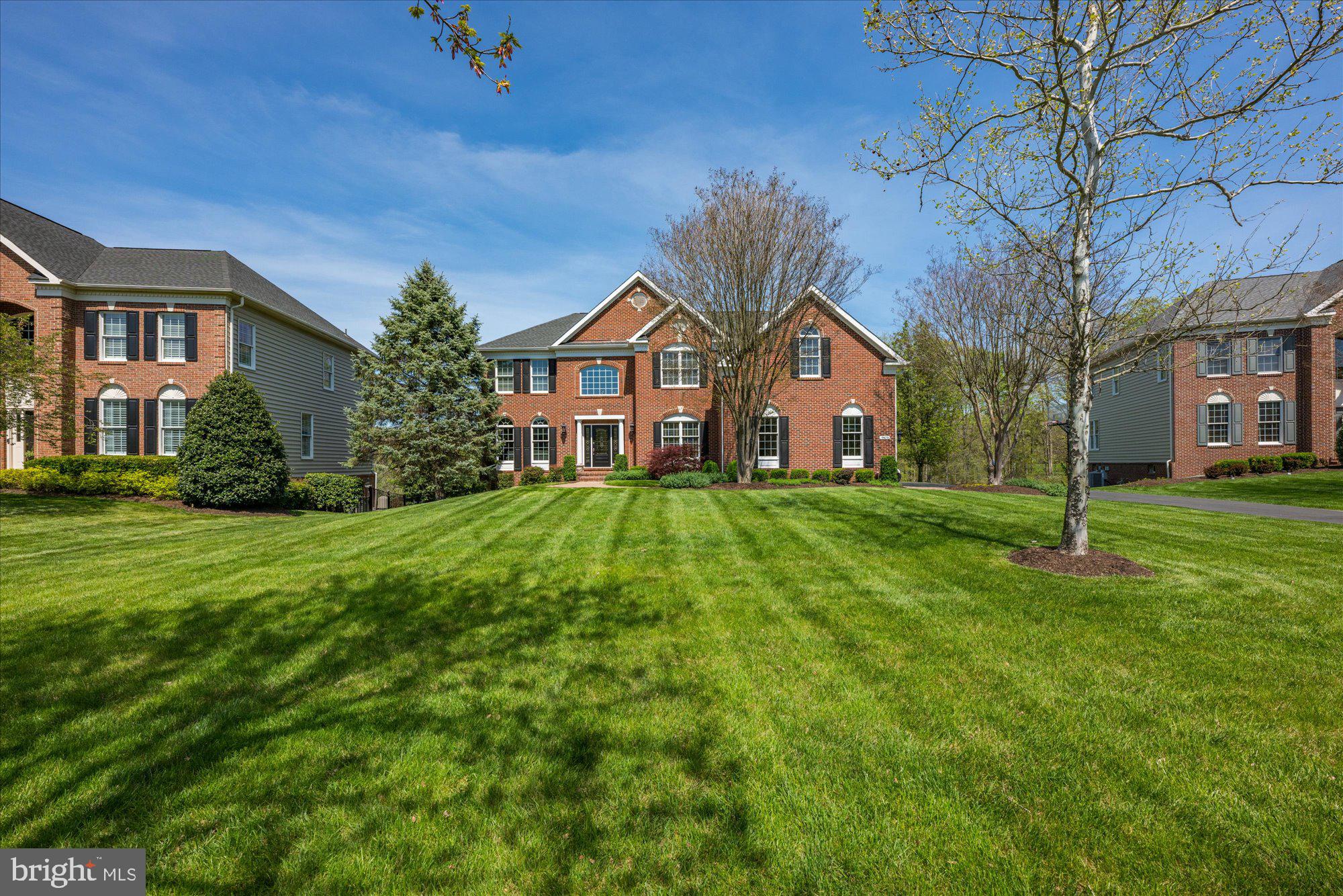 Classic Colonial on Great Lot with Views of the Golf Course & Trees!  Inside You'll find a Completely Renovated Kitchen with Custom Cabinets & Finishes!  The Solarium off the Kitchen is great as an Oversized Breakfast Area or Traditional Sunroom and Opens to the Expansive Deck with Gazebo!  The Expanded Family Room features a Stone Fireplace and Opens to the Spacious Screened Porch!  The Primary Bedroom Suite Enjoys Great Views & Features a Completely Renovated, Luxury Bath!  Custom Upper Level Laundry!  5th Bedroom that Could Also be a Great Upper Level Playroom!  The Walk-Out Lower Level with Full Size Windows has many Possibilities or Uses!  The 6th Bedroom could also make a Great Home Theater!  Roof (2016), Upper HVAC (2022).  This Lot is Amazing (One of the Largest in the Estate Collection) with a Huge Front Yard providing Great Curb Appeal!  The Backyard features lots of Greenspace, Privacy and View of the Golf Course!  Check Out the Playground or Firepit Area that is Ready for Action!