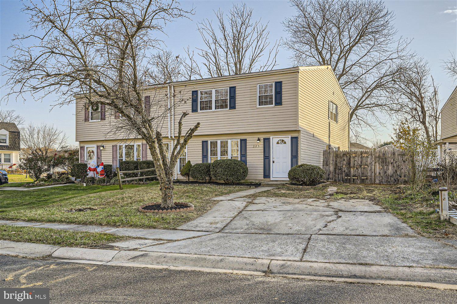 Beautiful remodel of a semi-detached house in Joppa! This 2 story home features almost 2000 sq ft of living space. Walk through the front door into a large living room with a separate dining area. The kitchen showcases brand new white cabinets, quartz counters, and ss appliances. A bonus room off the kitchen could be used as another living or play area, office, or even a bedroom! Upstairs you will find 3 generously sized bedrooms, 2 full baths including an ensuite in the primary, and a utility room with w/d hookups. The fenced back yard and patio will be great for BBQs! Located in a sought-after community close to major routes and shopping. Don't miss this one!
