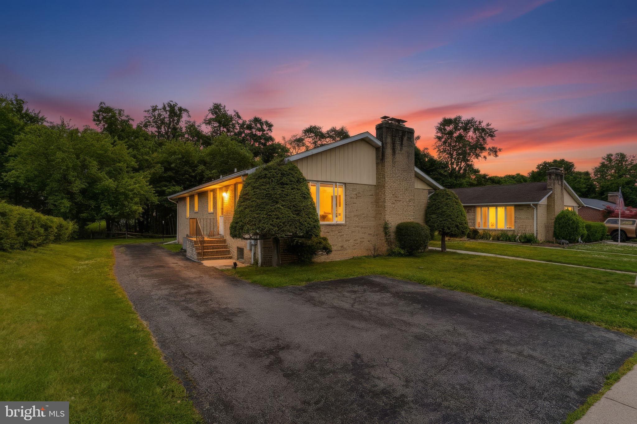 Great opportunity to own an estate sale in the highly sought-after Ramblebrook neighborhood! Lovingly maintained by the original owners, this home is full of potential and ready for your personal cosmetic updates. The main level features 3 bedrooms and 2 full baths, along with a spacious living room highlighted by a stunning floor-to-ceiling brick fireplace. Large windows fill the home with natural light and provide lovely views of the front and side yard. The finished lower level offers ceramic tile flooring, a wet bar perfect for entertaining, and walk-out stairs leading to the backyard, where a bamboo privacy border creates a peaceful setting. Enjoy Ramblebrook’s wide streets, sidewalks, and convenient access to sought-after Perry Hall district schools. Priced to reflect the need for new main-level carpeting and fresh paint, this is an excellent opportunity to build equity in a desirable neighborhood. Open House June 27, noon to 2pm