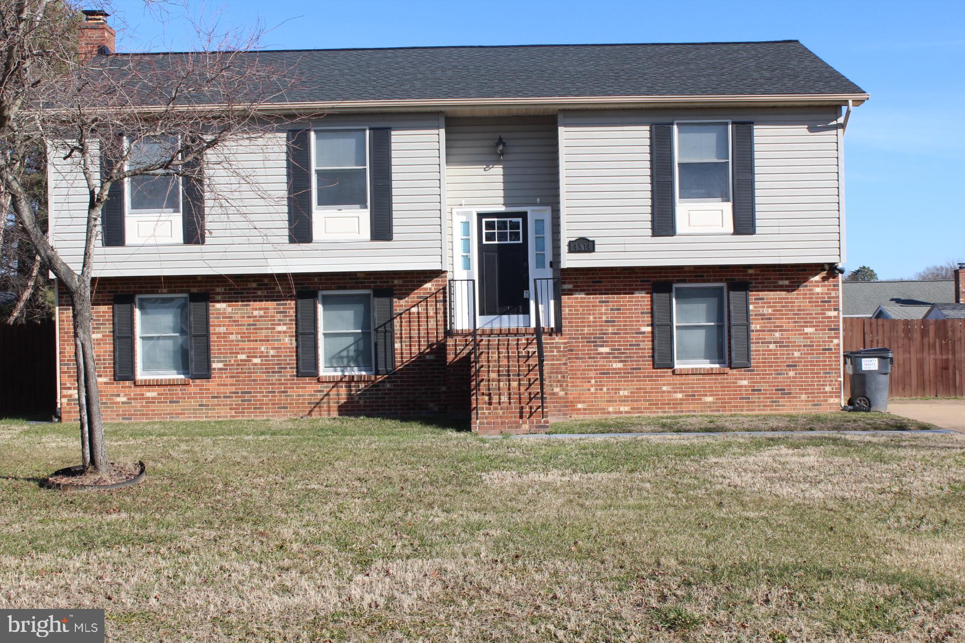 Recently updated/Remodeled, Large Split Foyer with 4 bedrooms, 2.5 baths. This home features a Ring security system and a Nest system. Lawn & Shrub maintenance is included in the rent. Upper level features a large Living Room with vaulted ceilings. The formal Dining Area is perfect for guests. The kitchen features stainless steel appliances, granite countertops, tile back-splash, and wood laminate flooring throughout. The lower level features a large bedroom with two closets. Large family room with stone electric fireplace with remote. Laundry area has a washer and dryer. Rear deck is composite decking. The fenced yard adds a level of security. Shed is not included as it contains the owner's items. Enjoy your weekends as you won't have to cut the grass., SECURITY DEPOSIT DUE WITHIN 24 HOURS OF APPROVAL. Renters Insurance will be required.