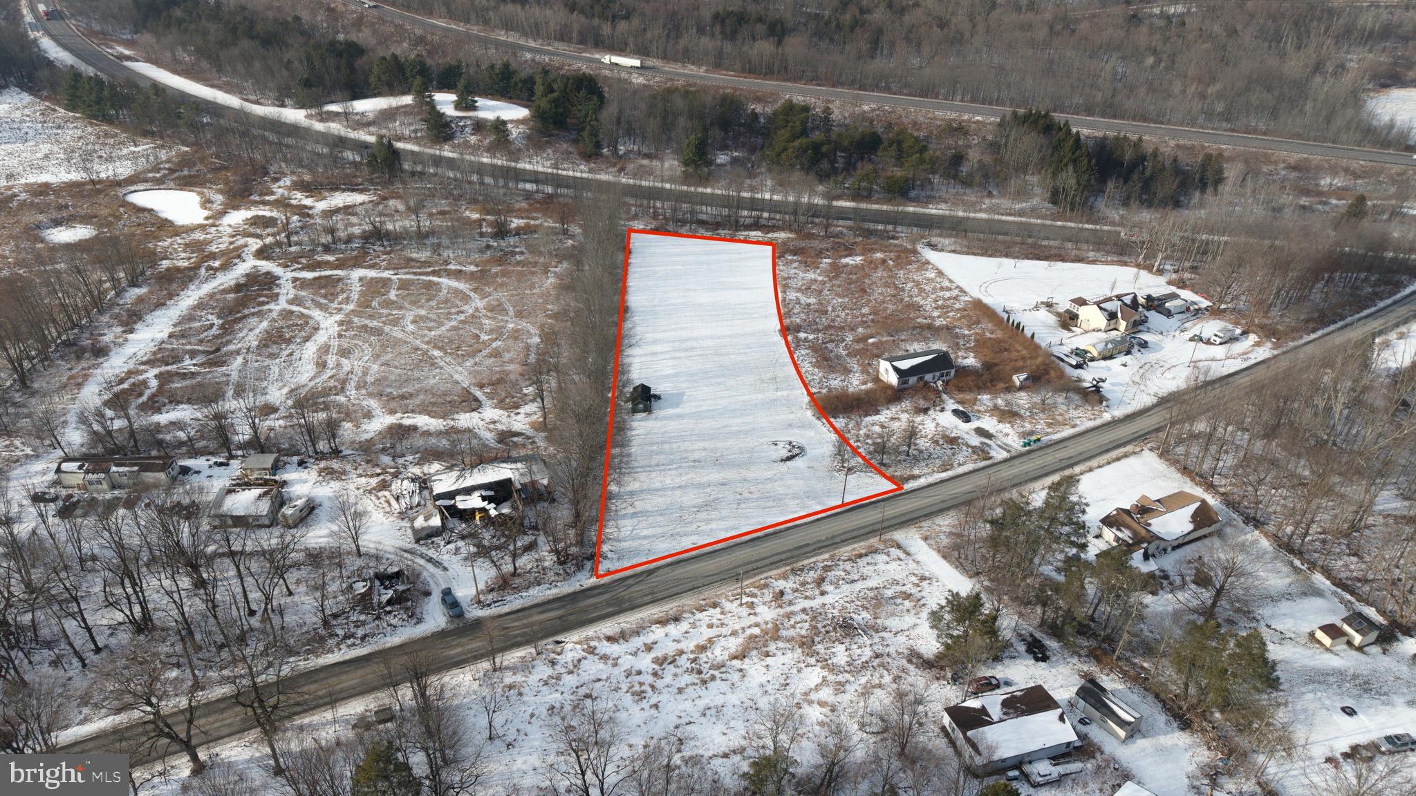 Discover an open pallett with this 2.4 acre buildable lot just north of Sterling, PA. The lot is cleared but is surrounded by towering trees on two sides, offering a great opportunity to build a great home as you've always pictured. As a bonus, this lot is situated just south of Rt. 84 giving you great access to Scranton, and all the ammenities you could ever need. The shed on the property conveys along with the John Deere tractor inside. PASSING PERC from 2014 verified with Sterling Township. Don't hesitate, schedule your priviate tour today!