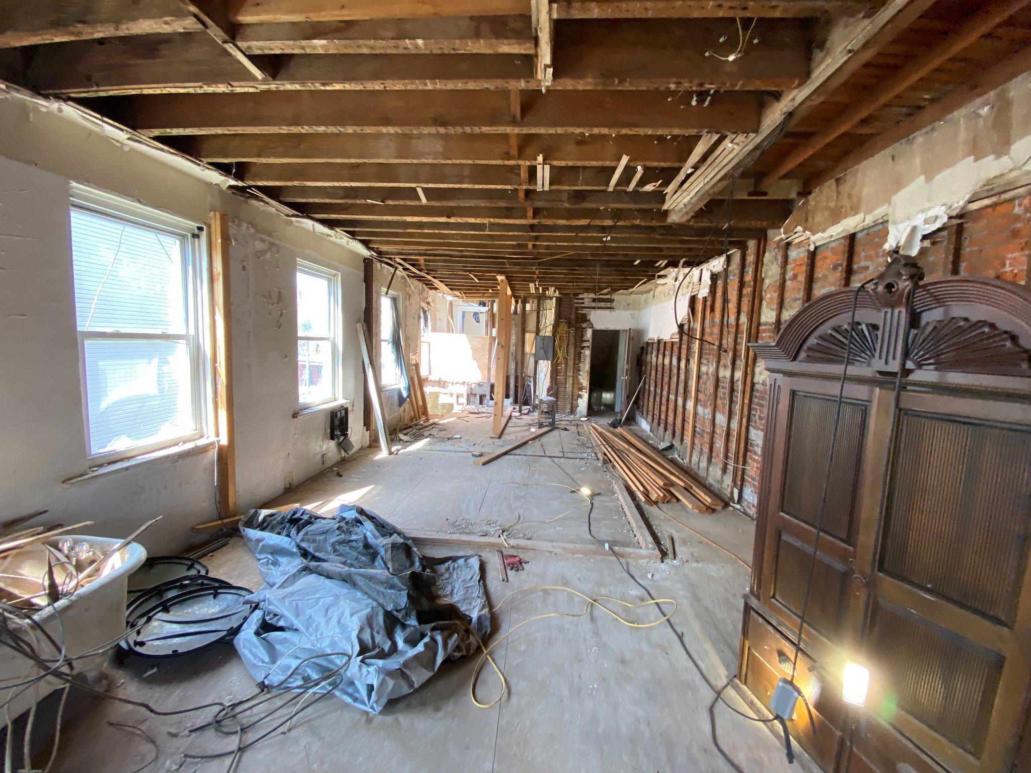 Situated in the vibrant West Powelton/Mantua area, just blocks from Drexel University, Penn, and the University City tech hub. Welcome to 413 N. 41st St. (Unit B), a stunning diamond-in-the-rough located in the heart of one of West Philly’s most rapidly evolving corridors.

This historic brick beauty is a blank canvas, gutted and ready for a visionary to bring its architectural soul back to life.a classic Philadelphia facade. Bring your architect and let your imagination run wild.  The adjacent lot is also for sale! Buy both to create a massive double-wide estate, a lush private garden, or a ground-up development next door. Don’t just buy a property—build a landmark. Zoning Board meeting scheduled 7/15. This is your chance to anchor yourself in a neighborhood that’s defining the future of West Philadelphia.