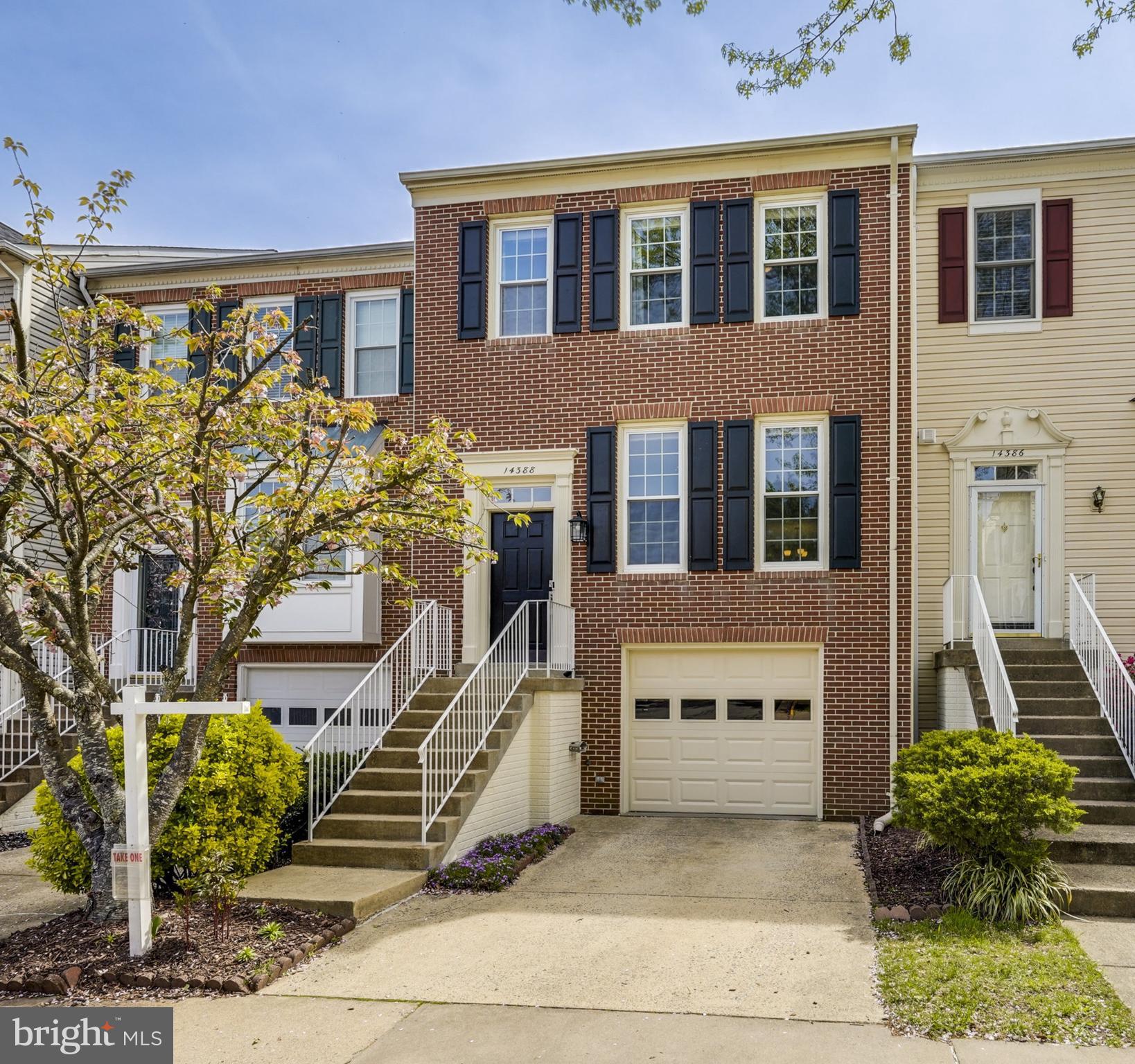 Welcome to your dream home! This stunning brick front, 3 level, 3-bedroom, 2.5-bath townhouse, with a 1-car garage features an open floor plan that seamlessly blends style and functionality. The main level has a spacious living area which is perfect for entertaining, while the modern kitchen boasts top-of-the-line appliances and ample counter space. The table area opens to a great deck for indoor/outdoor entertainment. There are hardwood floors throughout the main level. The updates include a new roof, carpet, refrigerator, dishwasher, washer and dryer, and fresh paint throughout. Full list of upgrades in documents.<BR> <BR>The upper level of this townhouse is designed for comfort and convenience. It includes a spacious primary bedroom with a vaulted ceiling, walk-in closet, and ensuite bathroom. Two additional bedrooms, perfect for family or guests. Both the primary and the secondary bathroom are updated, ensuring a modern and stylish experience. Conveniently the laundry is located on this level, making chores a breeze. <BR><BR>The lower level of this townhouse offers versatile space that can be tailored to your needs. Whether you envision it as an exercise room to stay active, a home office for productivity, or a TV/playroom for relaxation and entertainment, this space is designed to accommodate your lifestyle. It’s the perfect area to customize and make your own! You can access the fenced yard from the lower level for children or pets. There is a large storage area in the basement for organizational needs. <BR><BR>Located in an active community with easy access to amenities which include an outdoor swimming pool, club house, nature trails, dog park, tennis/pickleball courts, tot lots, and more. There are many restaurants and shops close by. Commuters will love easy access to Routes 28 ,29, and I-66.