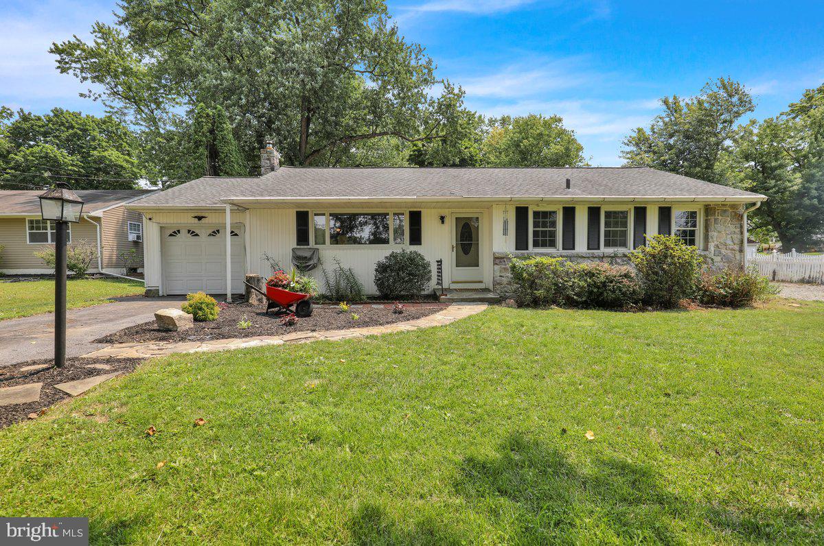 This charming 3-bedroom ranch in Exeter Township offers easy one-floor living on a spacious 0.37-acre lot. Inside, you'll find a comfortable layout, updated kitchen, central air, and a full basement with plenty of storage. Outside, enjoy the front porch, covered back patio and large fenced-in backyard. Conveniently located close to shopping, dining, and major routes, this well-maintained home is ready for its next owner. Schedule your showing today!