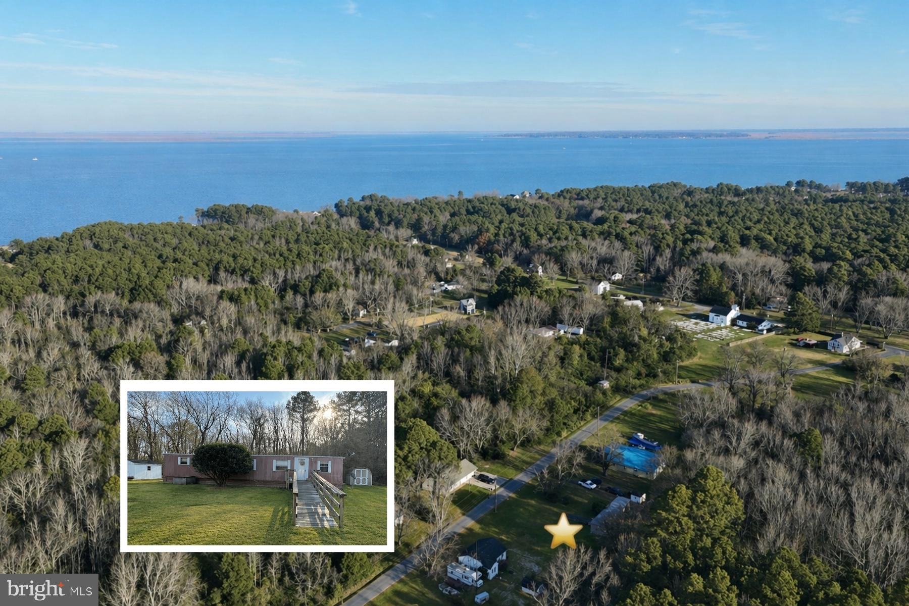 Come check out this half acre property near the water!  There is an existing 3-bedroom, 1.5-bath home, with electric, septic & a well in the heart of Deal Island offering the opportunity to make the best of coastal country living!  Tucked on a quiet street and not in a flood zone, this property is ideally located near Deal Island Beach, multiple marinas, public boat ramps, and abundant hunting grounds and wildlife management areas—perfect for outdoor enthusiasts. It includes several sheds for added storage. Whether you're looking for a weekend getaway or a year-round retreat, this home offers incredible potential at a price point that leaves room to customize and create your ideal coastal escape. No HOA.